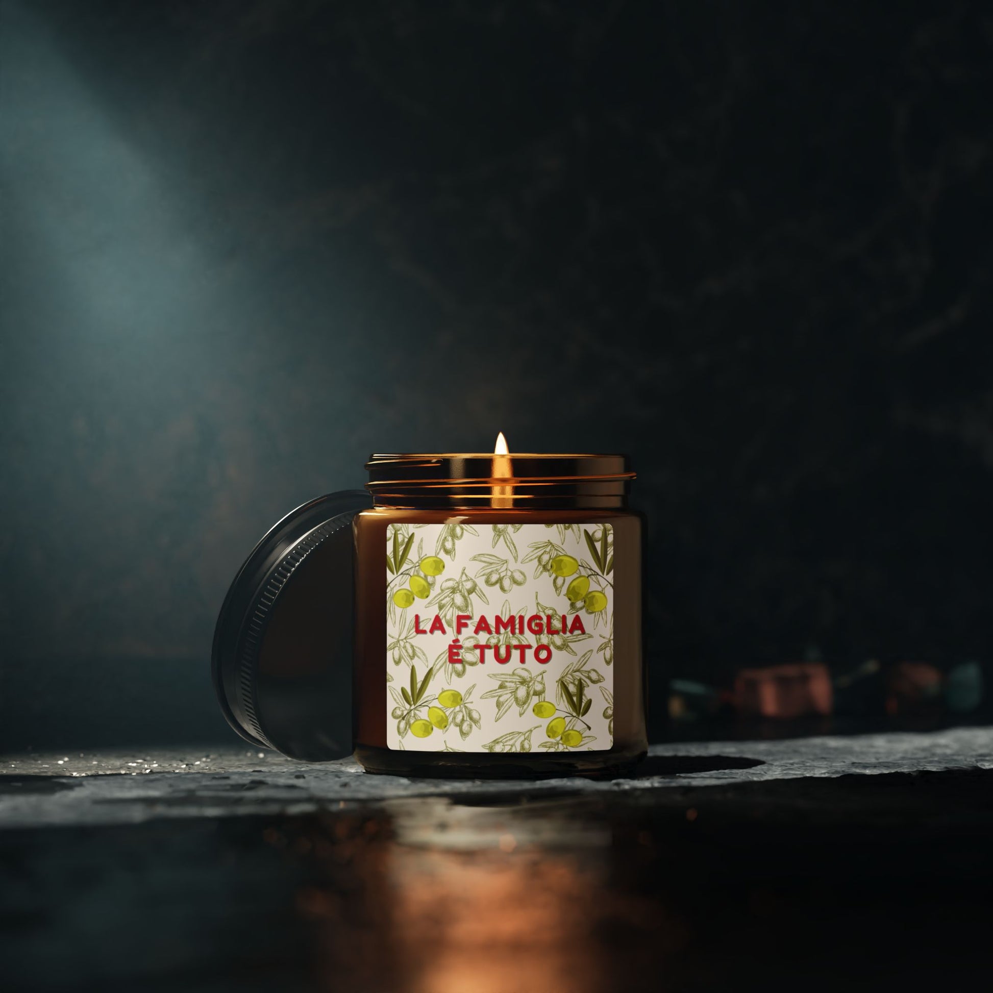 Amber Jar Soy Candle, La famiglia e tuto