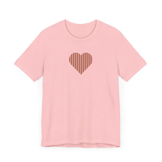 Pink Heart Tee, Preppy basics