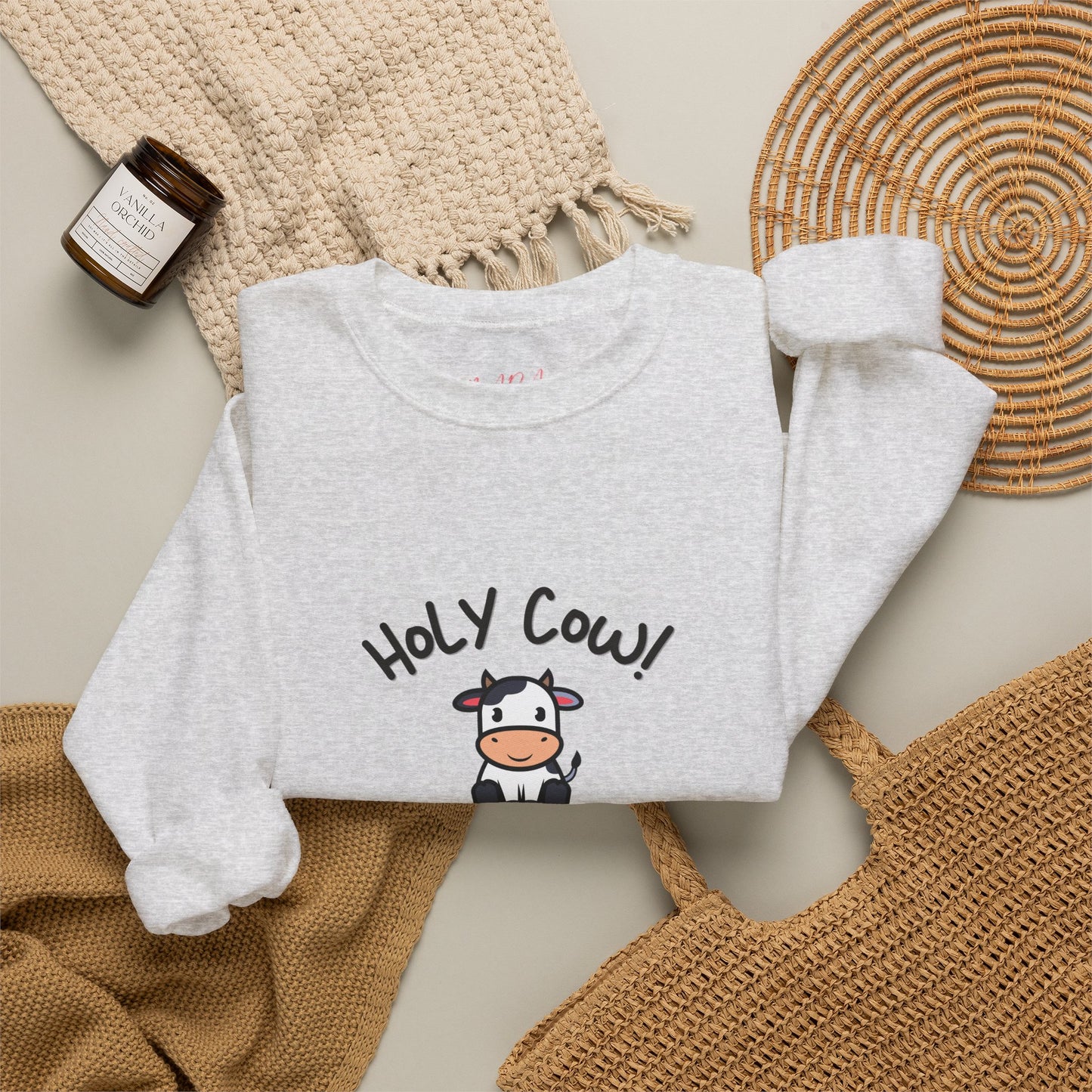 Holy Cow! Cute Sweatshirt