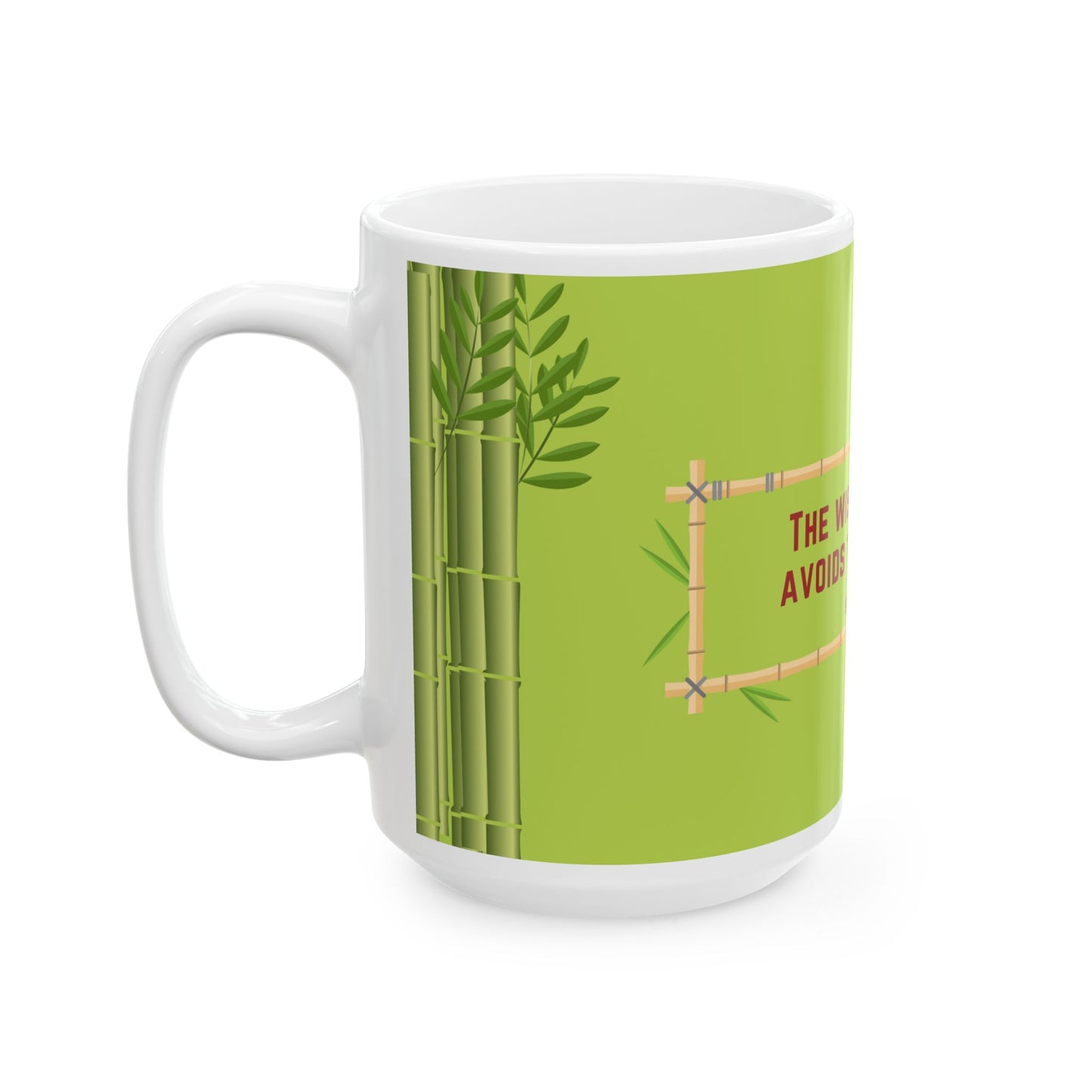 Sun Tzu "Art of War" Motivational Coffee Cup
