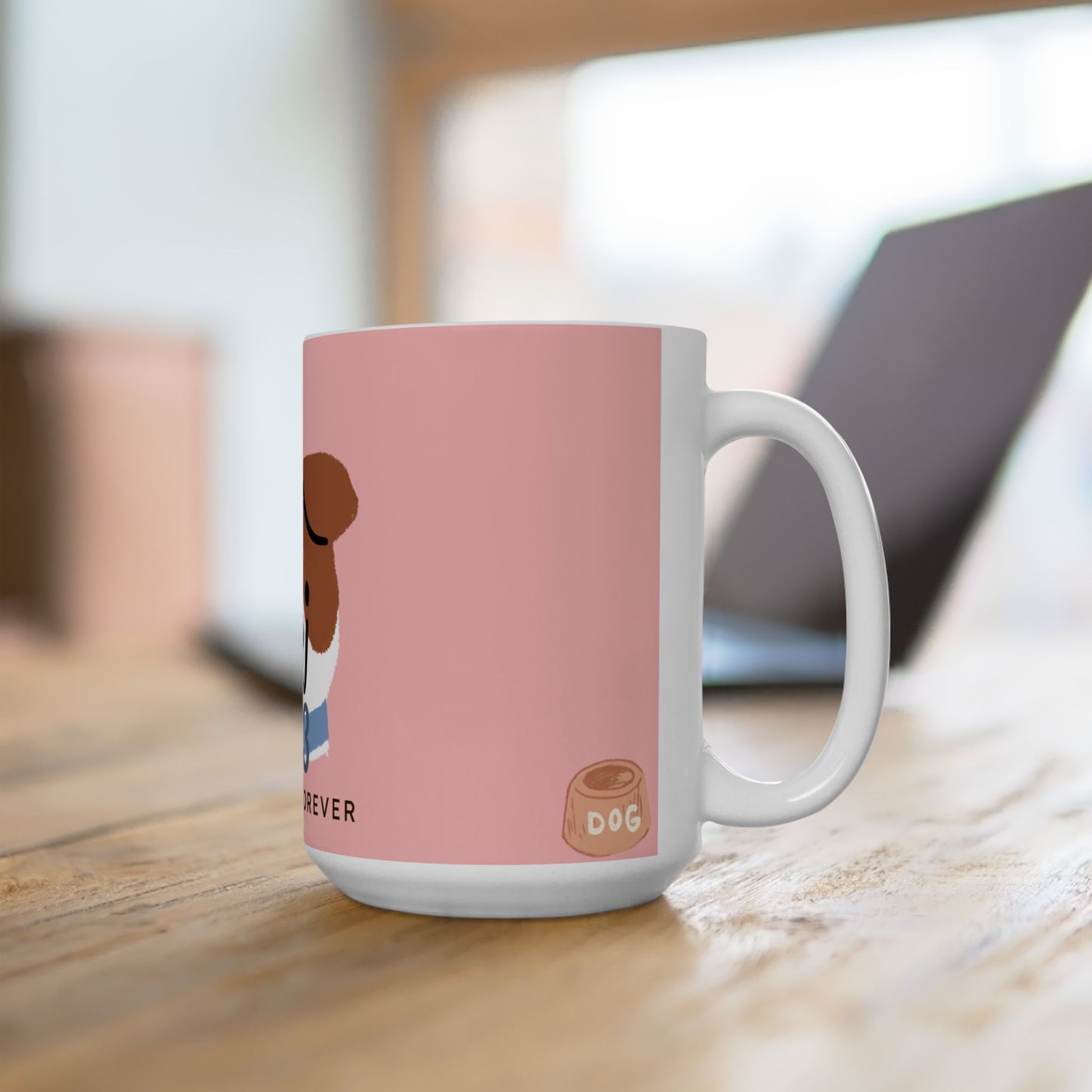 Gotcha Forever Dog Adoption Mug | Cute Puppy Ceramic Coffee Cup