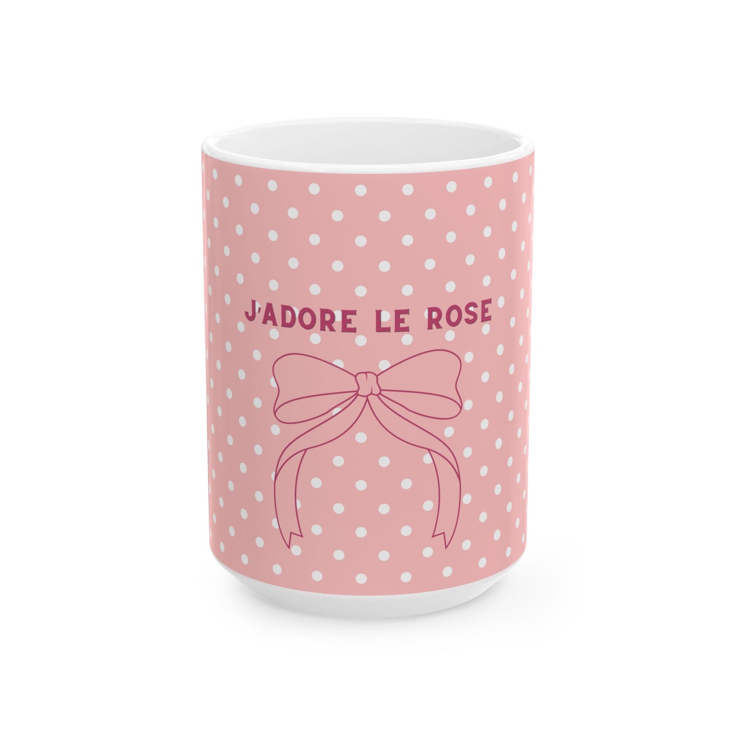 I Love Pink Coffee Mug 