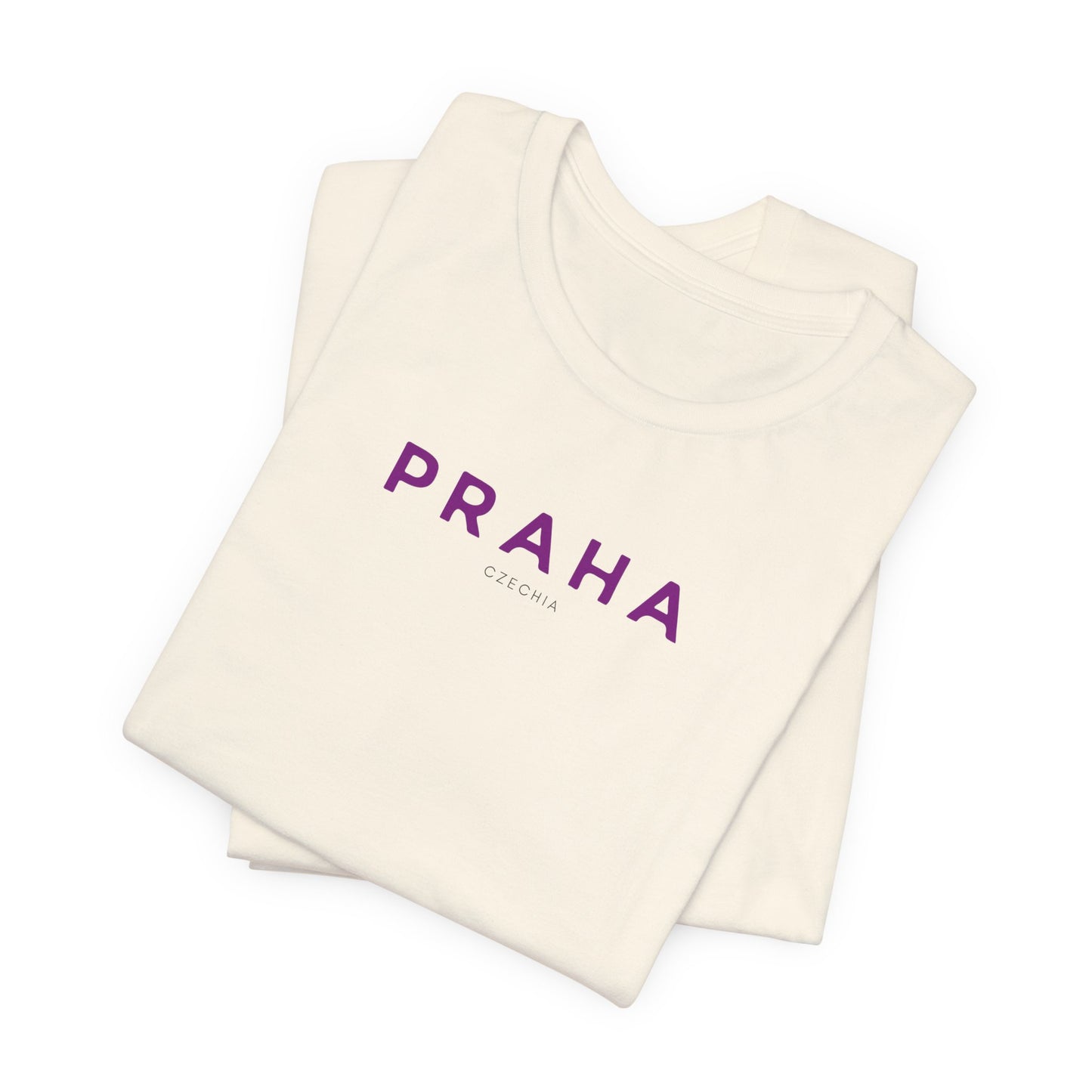 Praha, Czechia Minimalist Tshirt, Global Nomads Edition