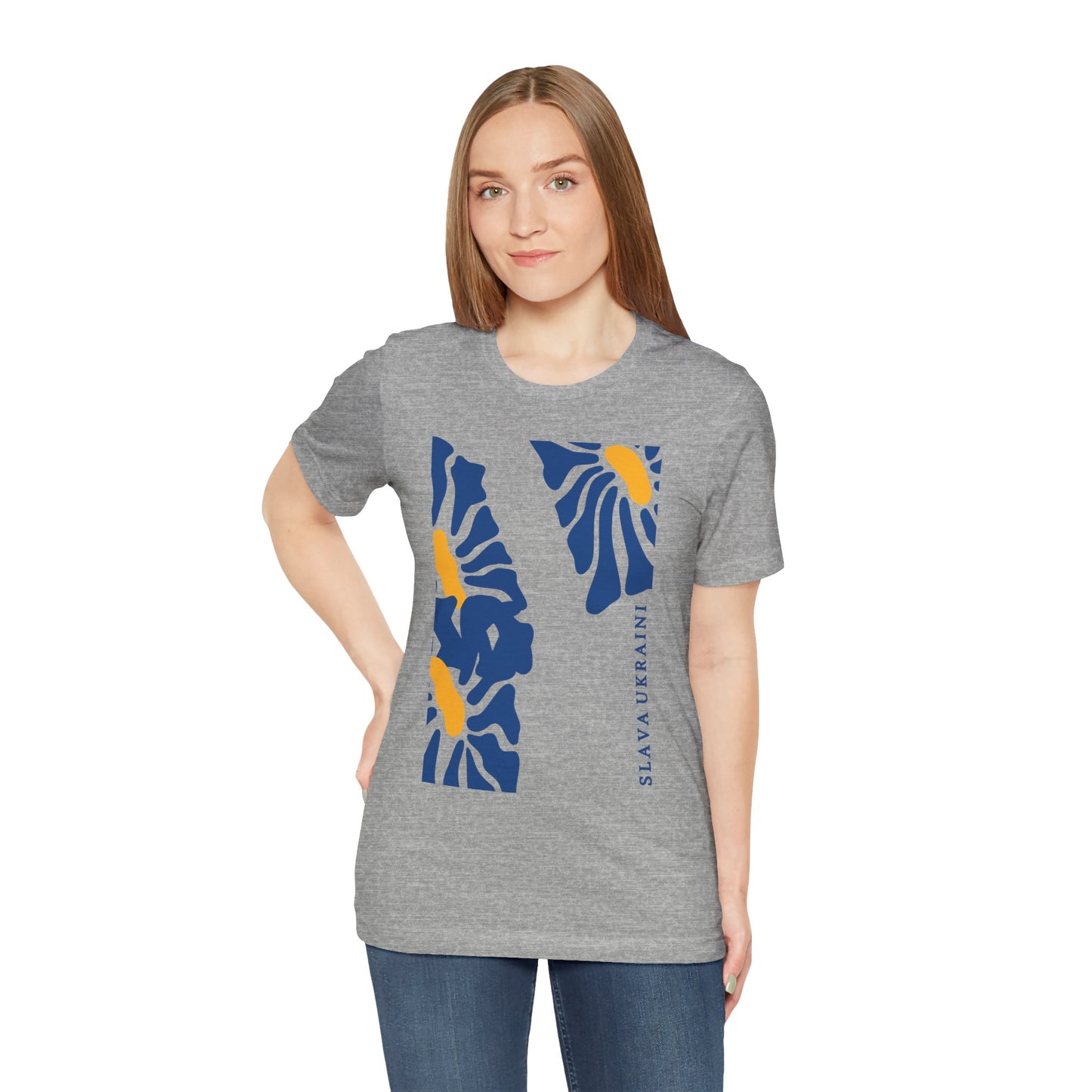 SLAVA UKRAINI Sunflower Cotton Tee