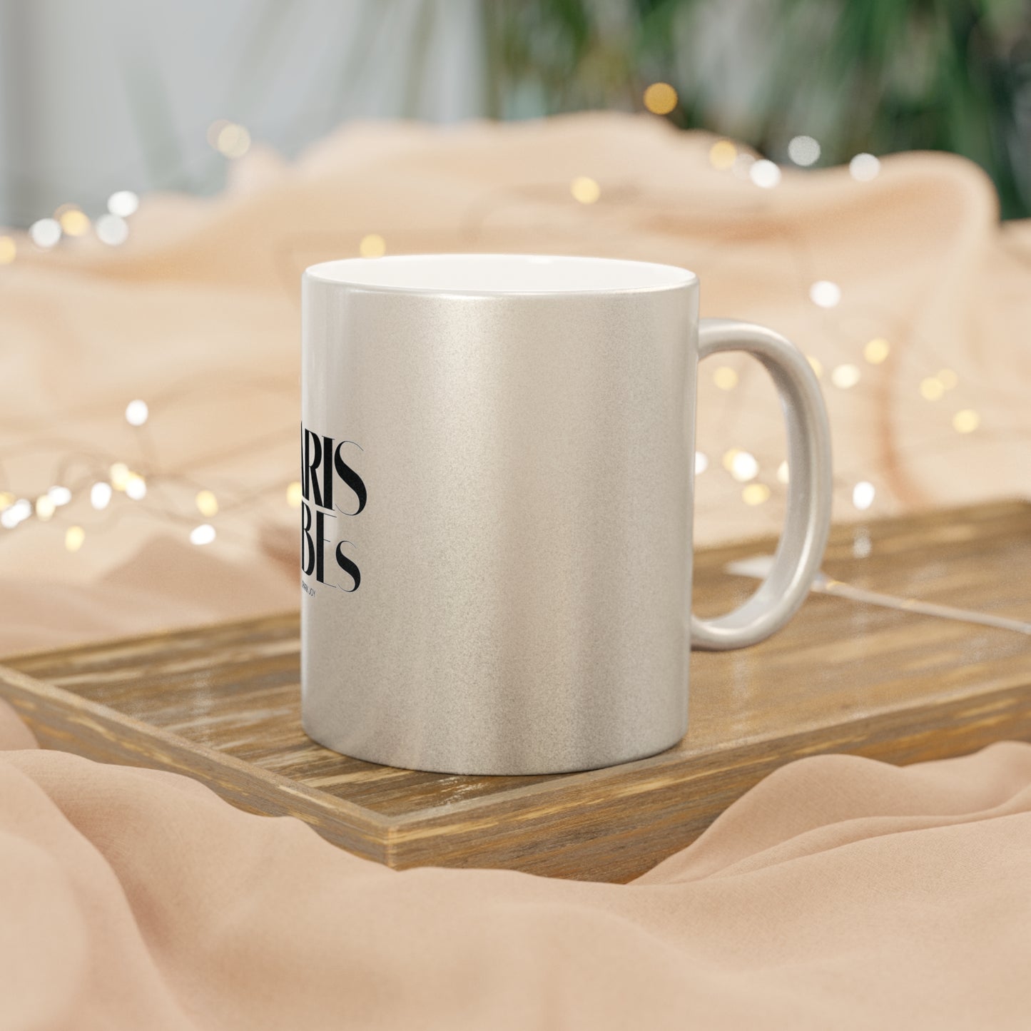 Metallic Paris Vibes Spark Joy Mug | Holiday Collection