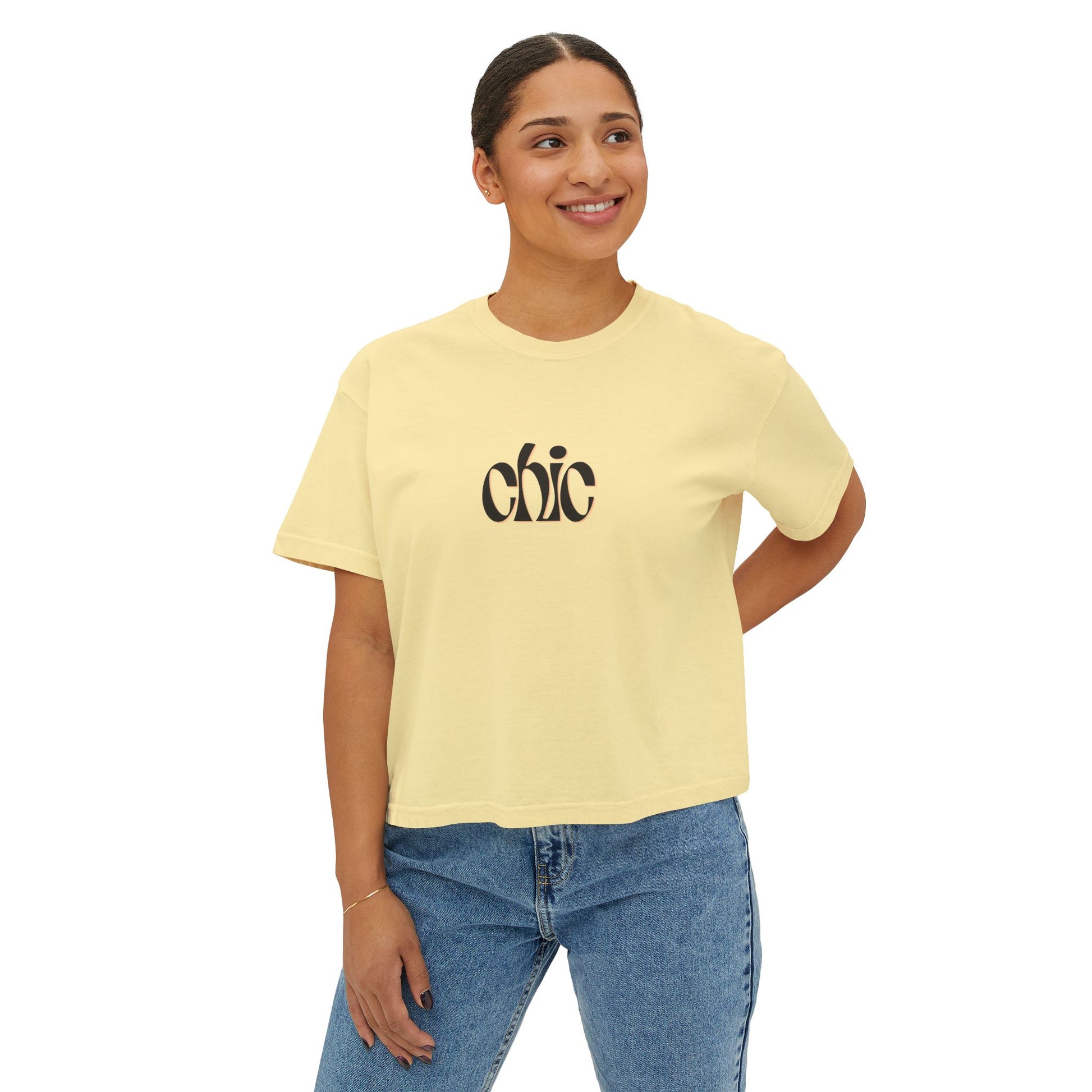 CHIC Graphic Boxy Tee