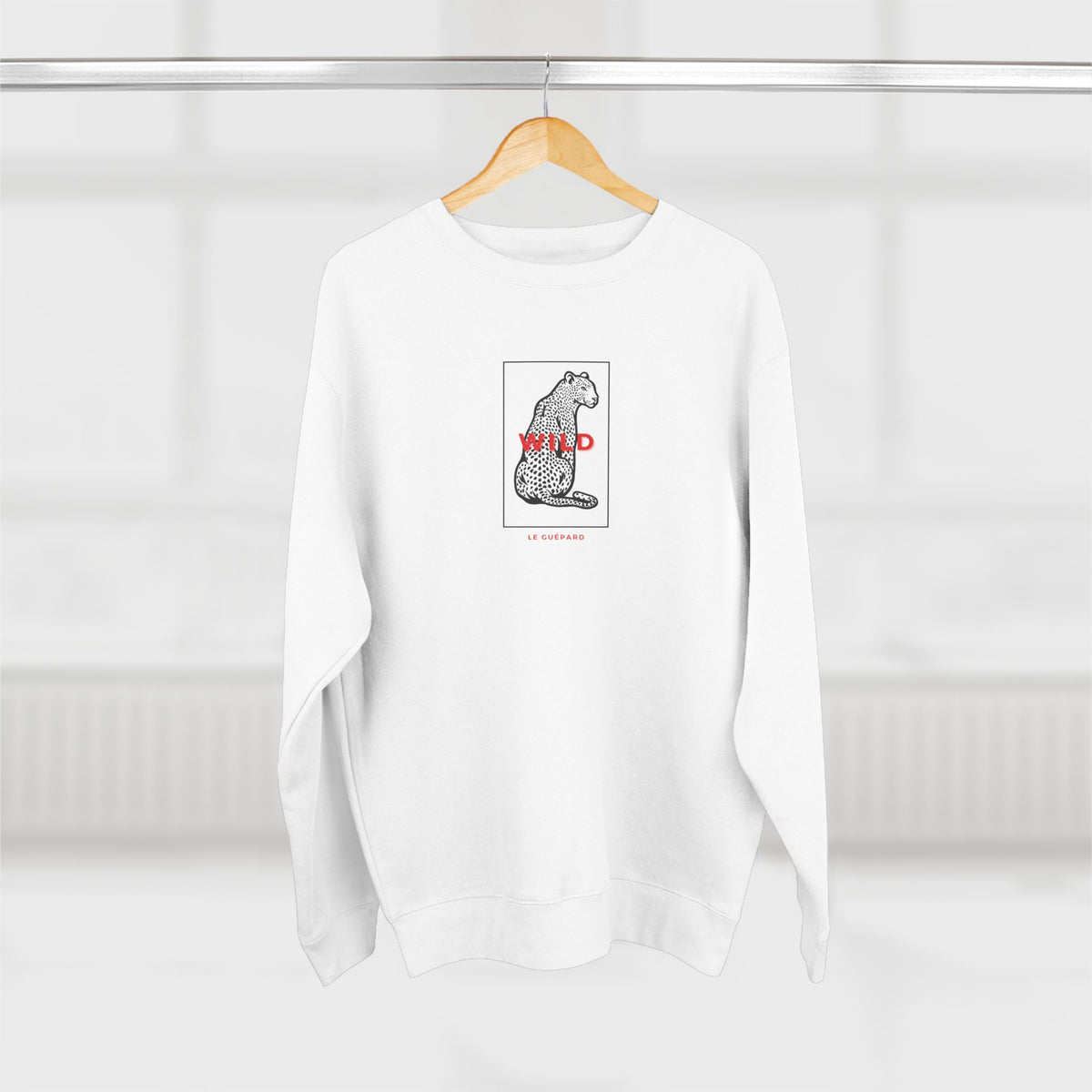 Cheetah Wild + Free Crewneck Sweatshirt