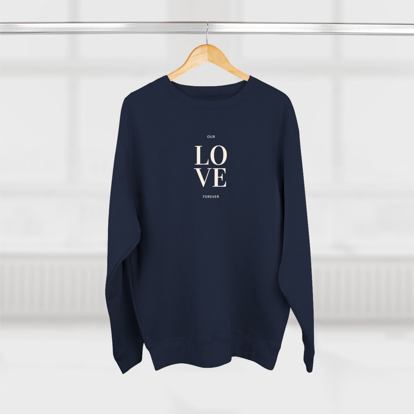 LOVE Forever- Couples Crewneck Sweatshirt