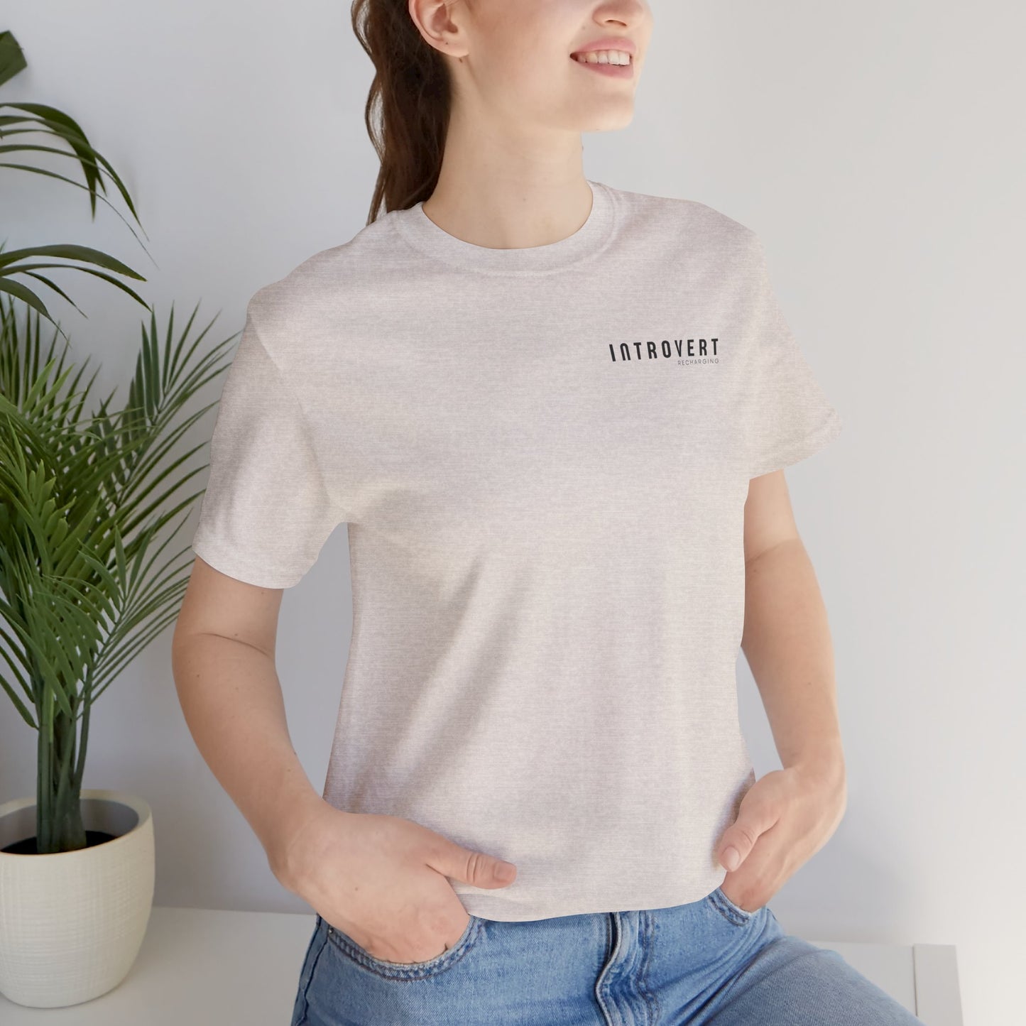 Introvert Minimalist Unisex Tee