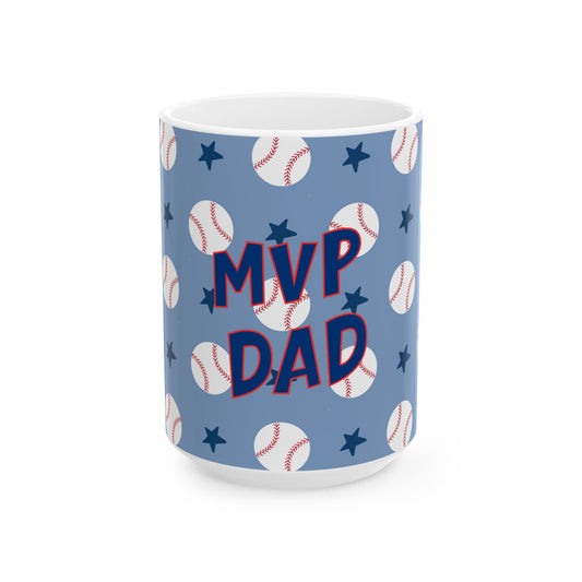 MVP Dad Baseball Dad Mug — Sports Dad Gift