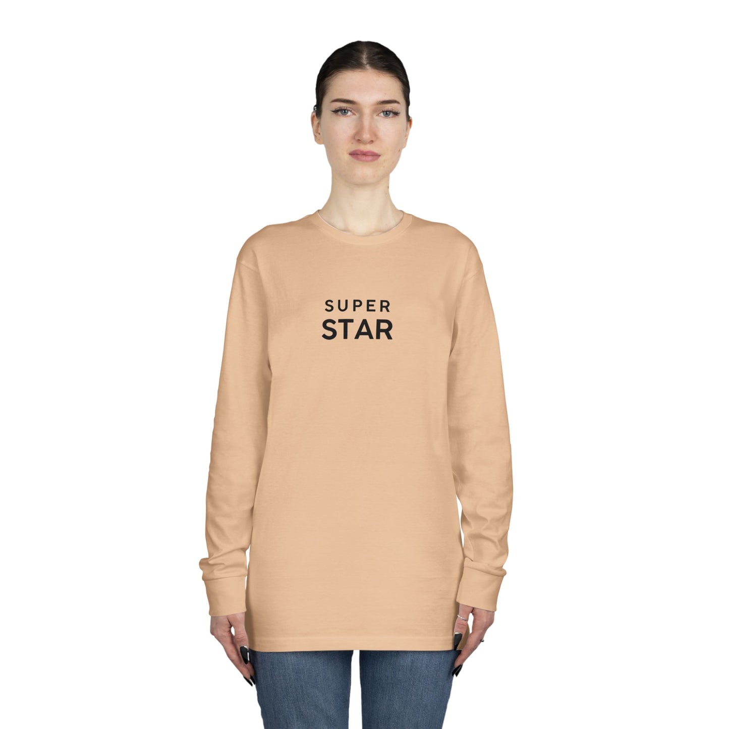 Super Lady Long Sleeve T-Shirt, Comfort Colors