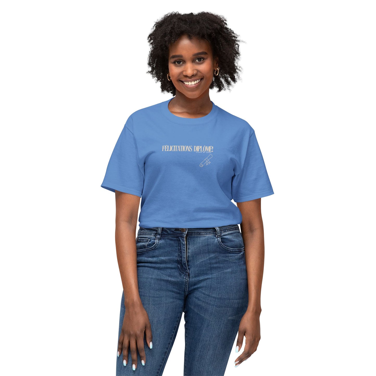 Félicitations diplômé! Class of 2024 Graduation Shirt | BEIGE Unisex