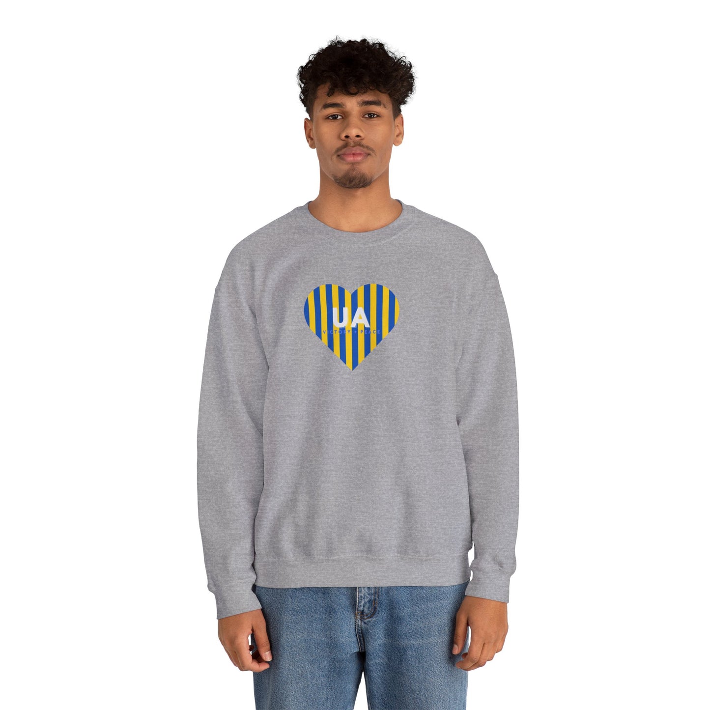 Support Ukraine (UA) Crewneck Sweatshirt