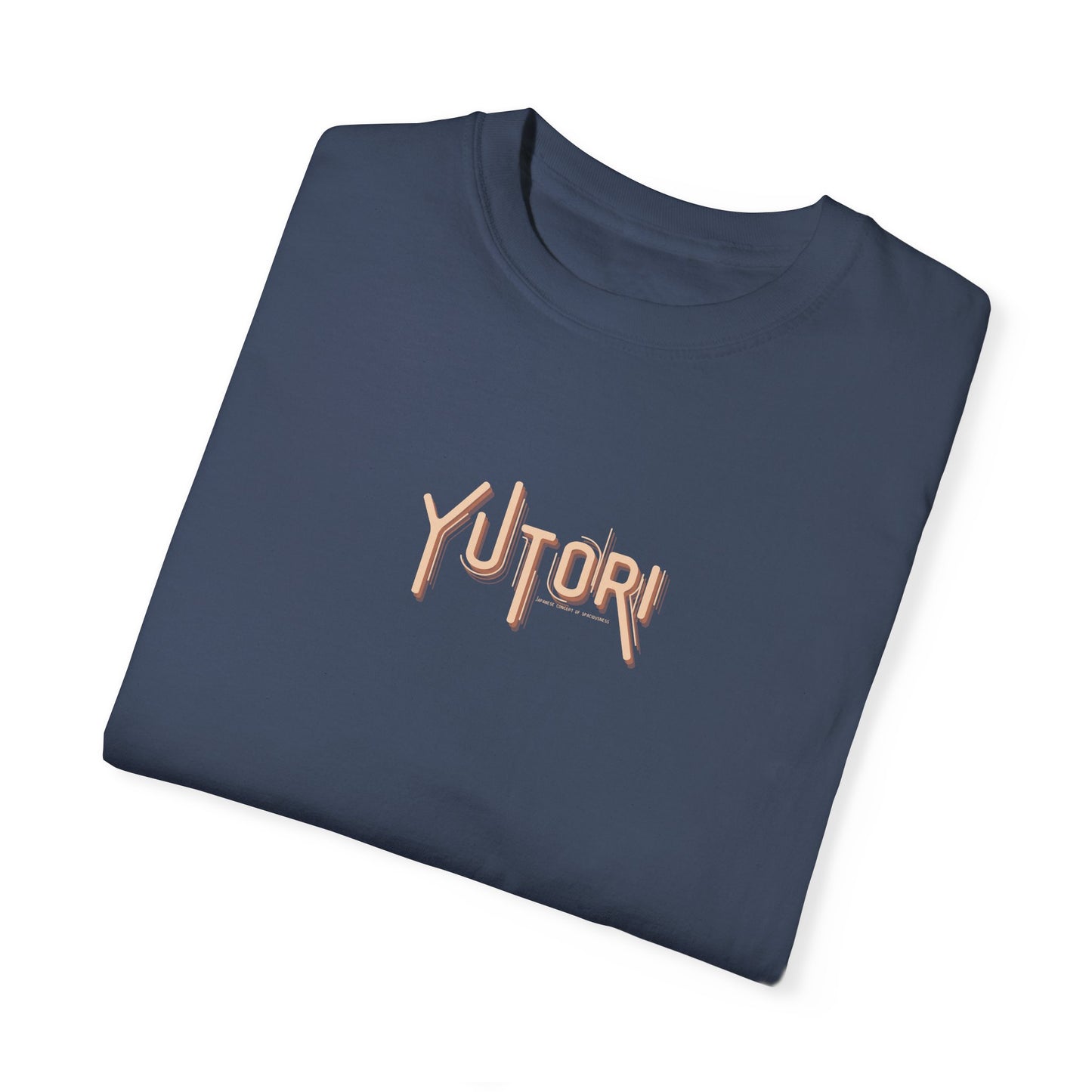 Yutori - Japanese Concept Garment-Dyed T-shirt, Zen Life