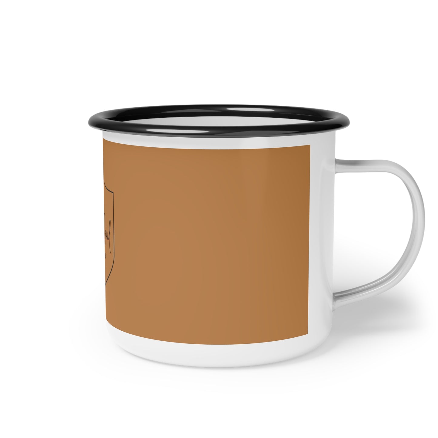 Old Soul Club Camping Mug, Light Brown