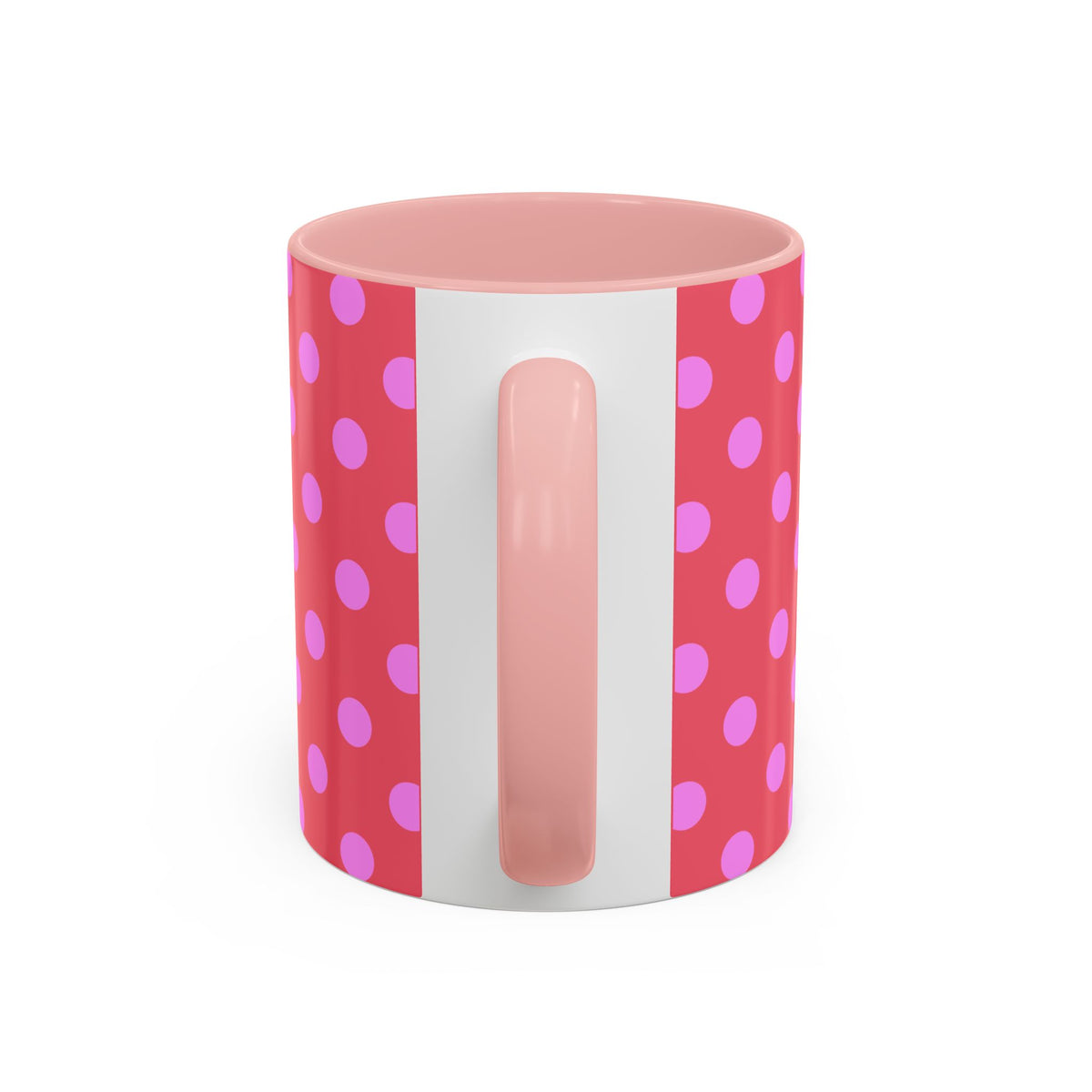 Laissez-Faire Household Polka Dot Coffee Mug — Playful Family Ceramic Mug