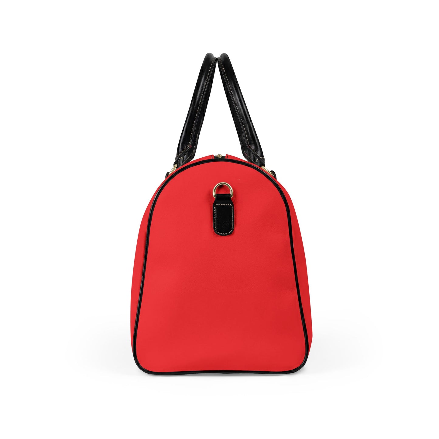 Paris Je T'aime Leather Weekender Bag — RED Travel Duffle