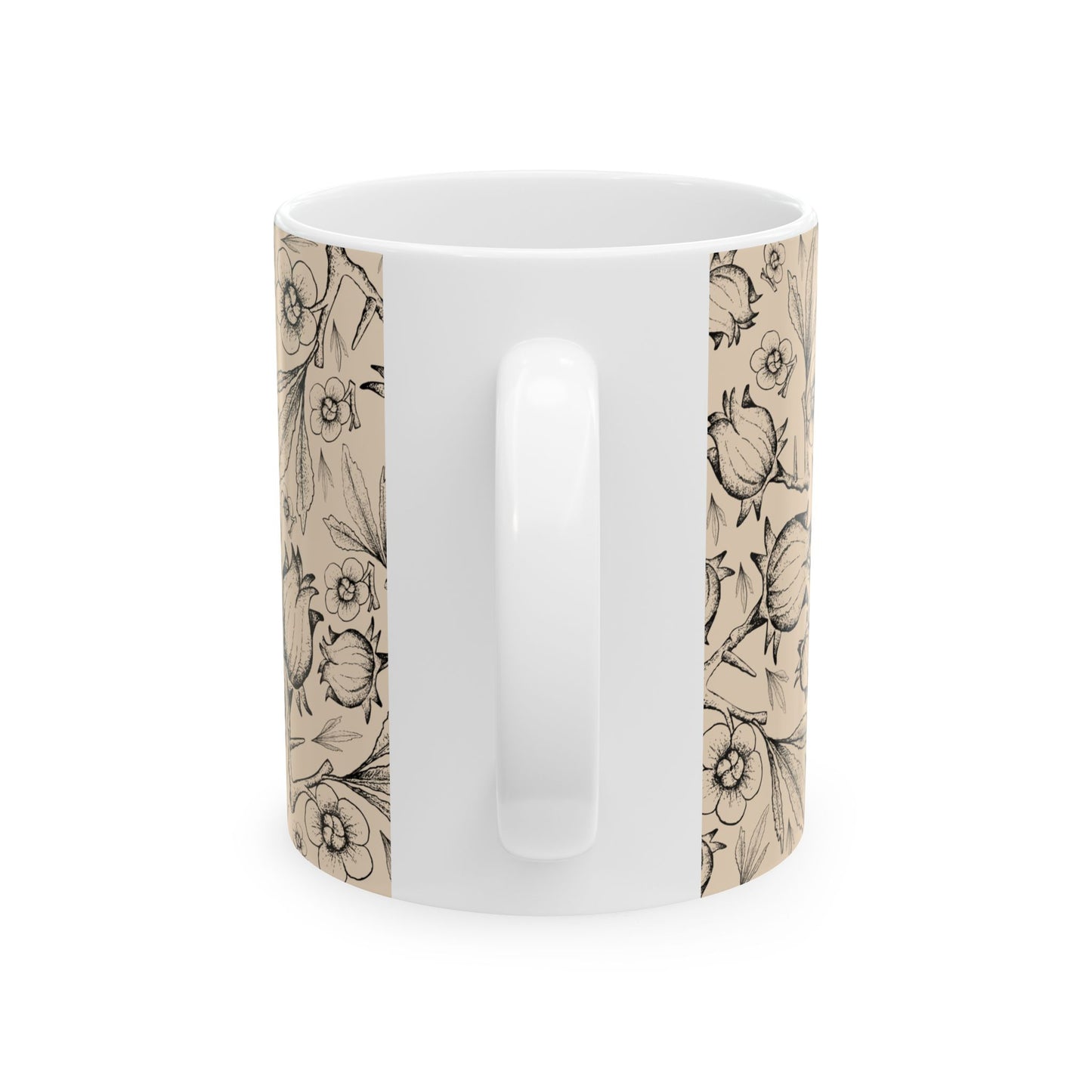 Japanese UKIYO Design Ceramic Mug