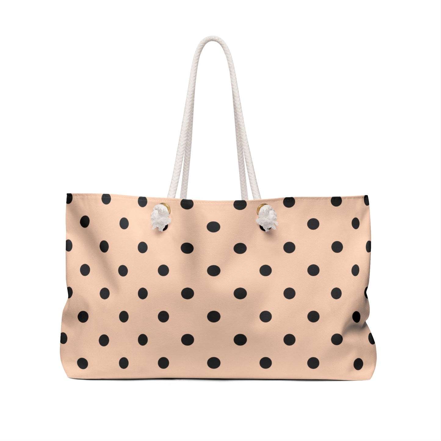 Polka Dot Beach Bag | Summer Travel Tote