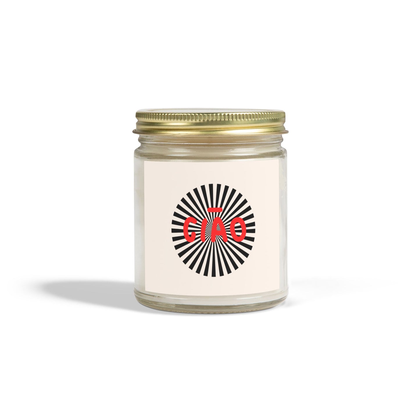 Graphic CIAO Scented Candle, Housewarming Gift