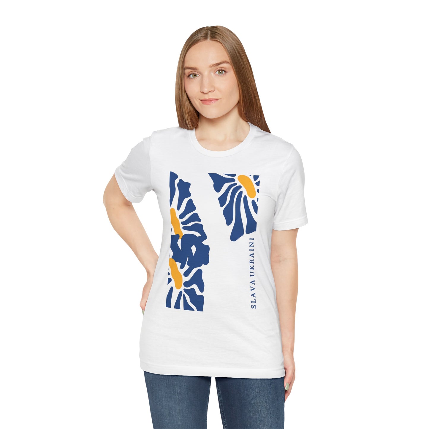 SLAVA UKRAINI Sunflower Cotton Tee