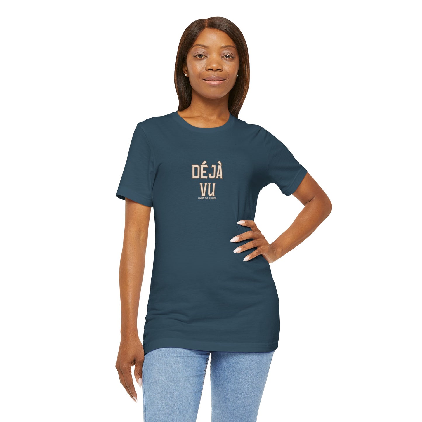 Deja Vu -" Living in the Illusion" Lightweight T-shirt