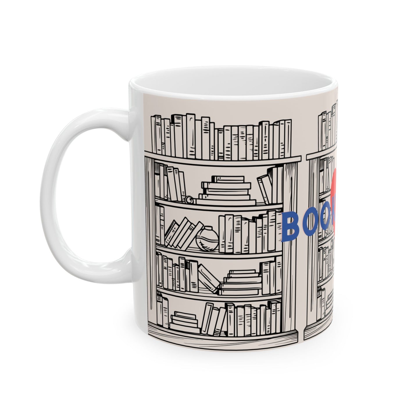 Book Lover Mug - Cozy Coffee Cup for Bibliophiles