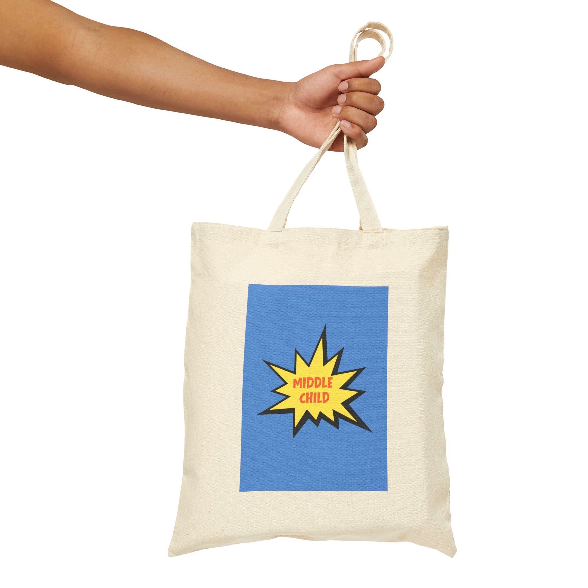 Middle Child Super Power Canvas Tote Bag