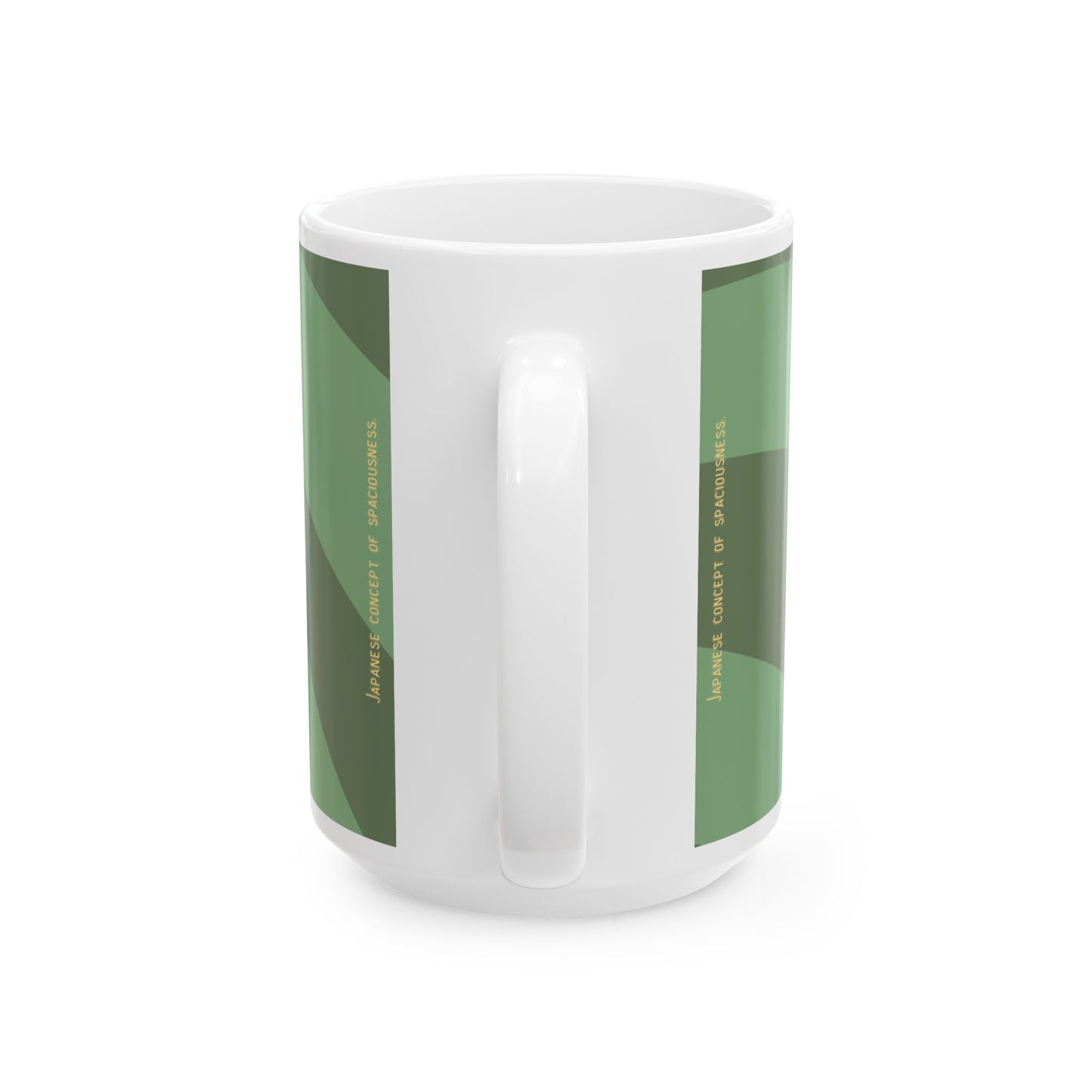 Yutori Japanese Spaciousness Ceramic Mug,  Zen-inspired