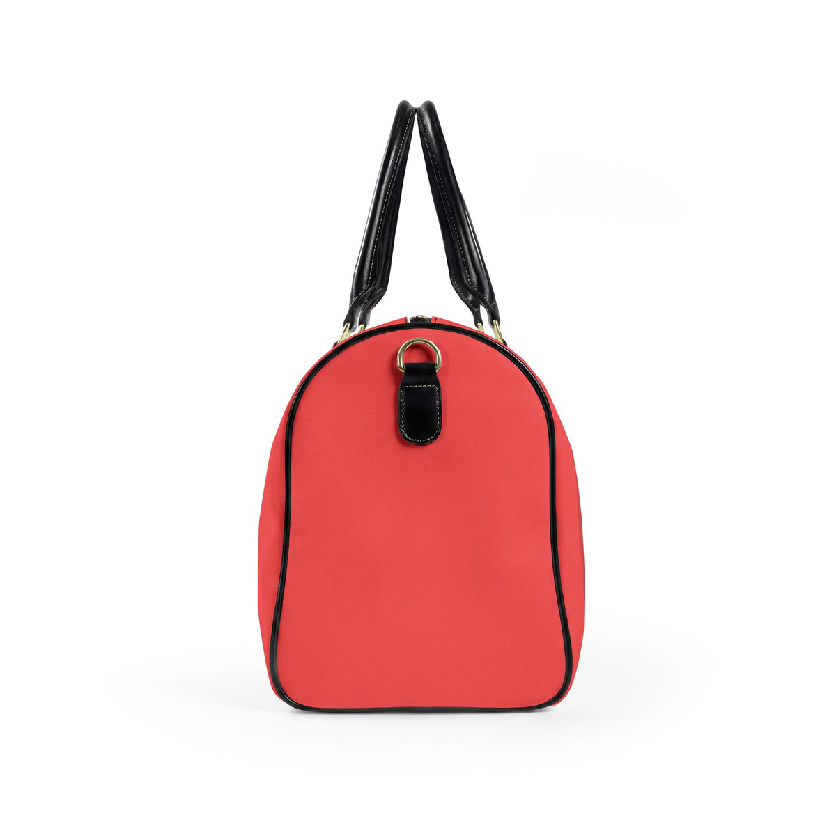 PARIS Je T'aime  Faux Leather Travel Bag – Chic Red Weekender Duffle