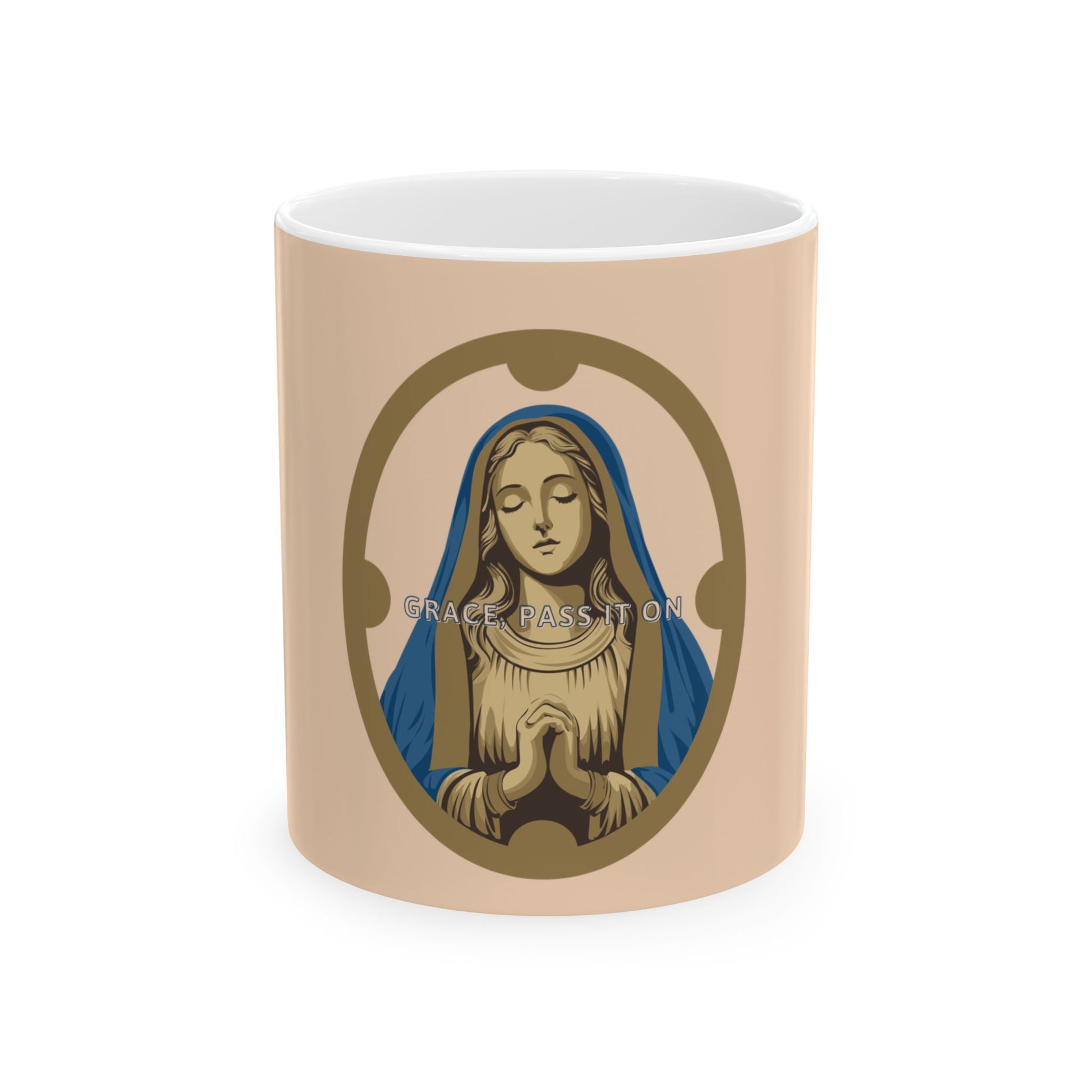 Mother Mary Morning Prayer Mug