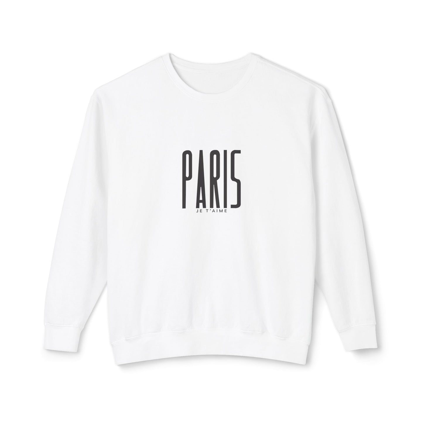 Paris Je T'aime Retro Crewneck Sweatshir