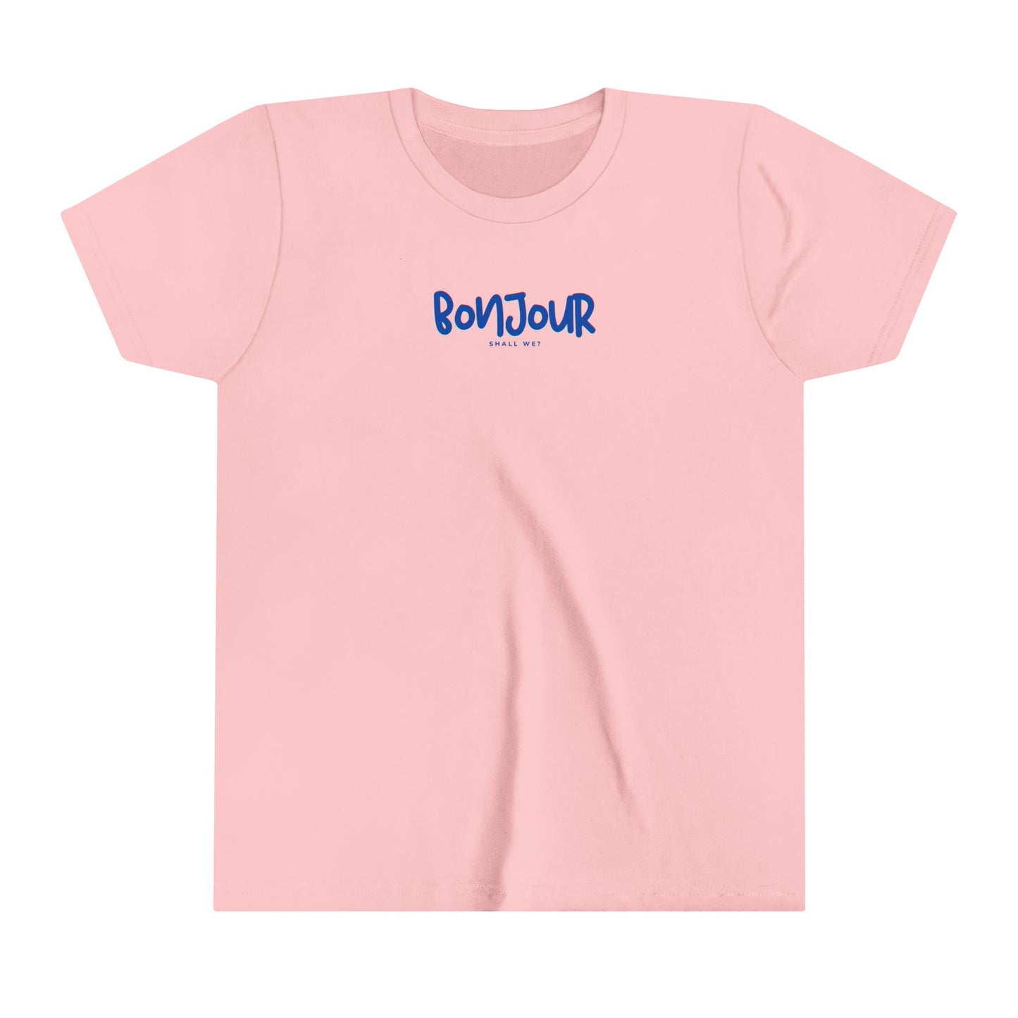 Kids Preppy Tee, Bonjour