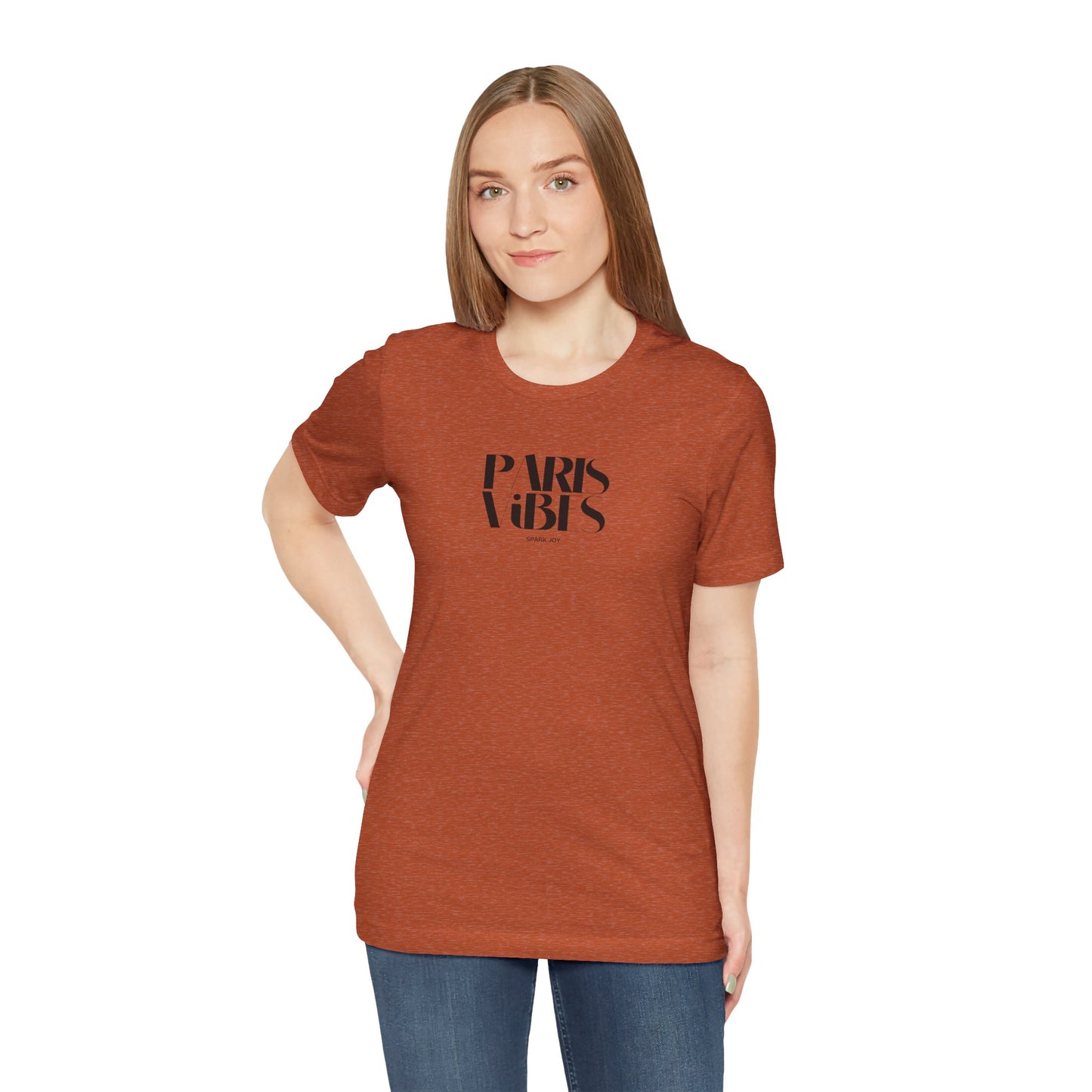 Paris Vibes Stylish Ladies Tee, French Preppy