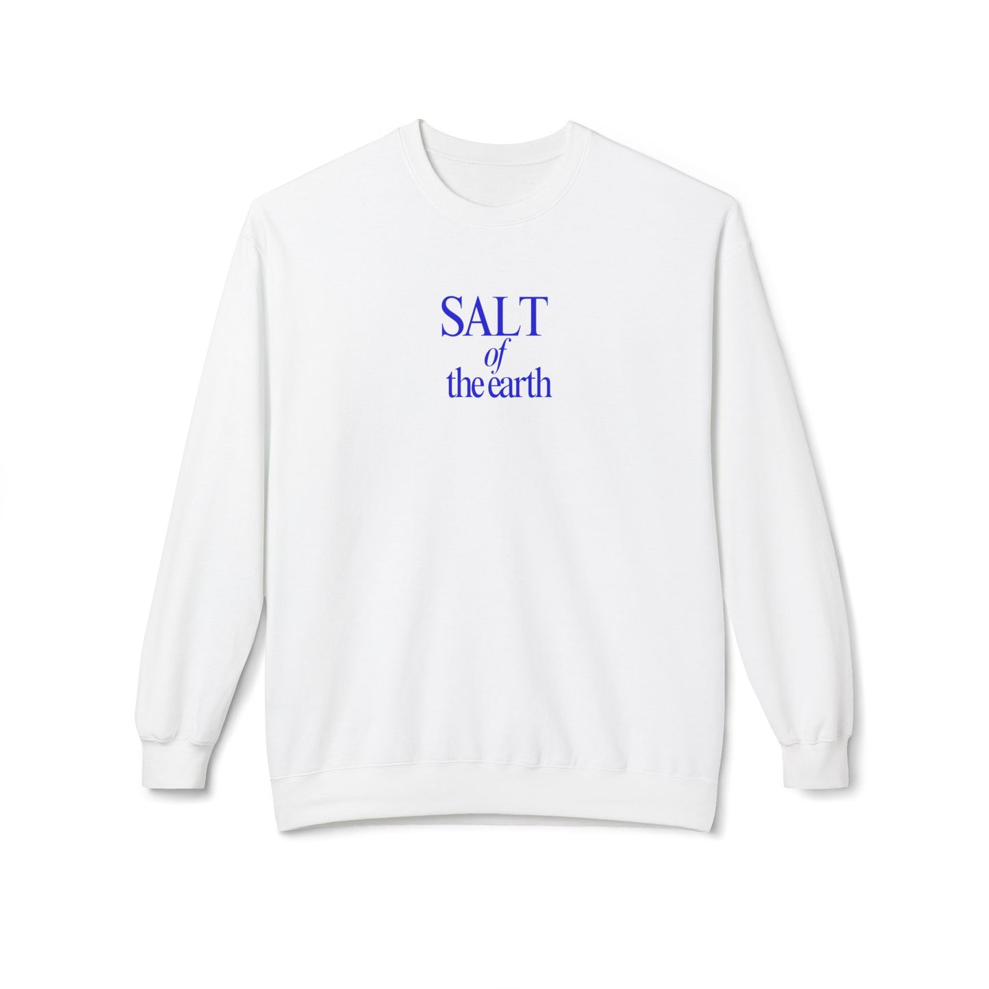 "Salt of the Earth" Cozy Fleece Jumper