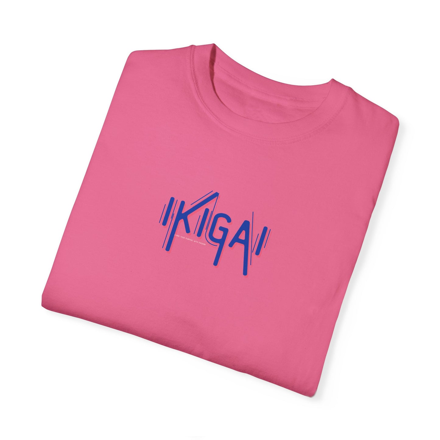 IKIGAI Japanese Concept Comfort Colors T-shirt, Life Purpose Message