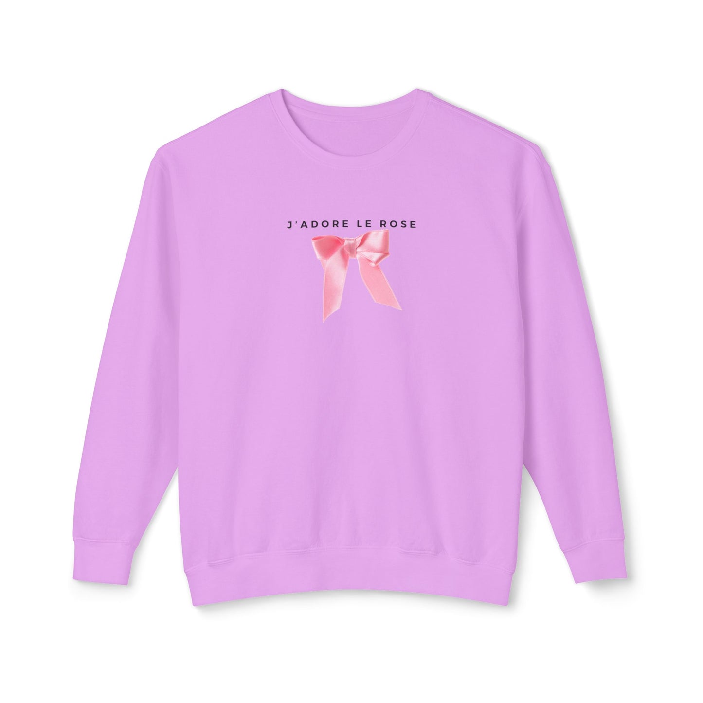 Pink Lover Lightweight Crewneck Sweatshirt | J'adore le rose