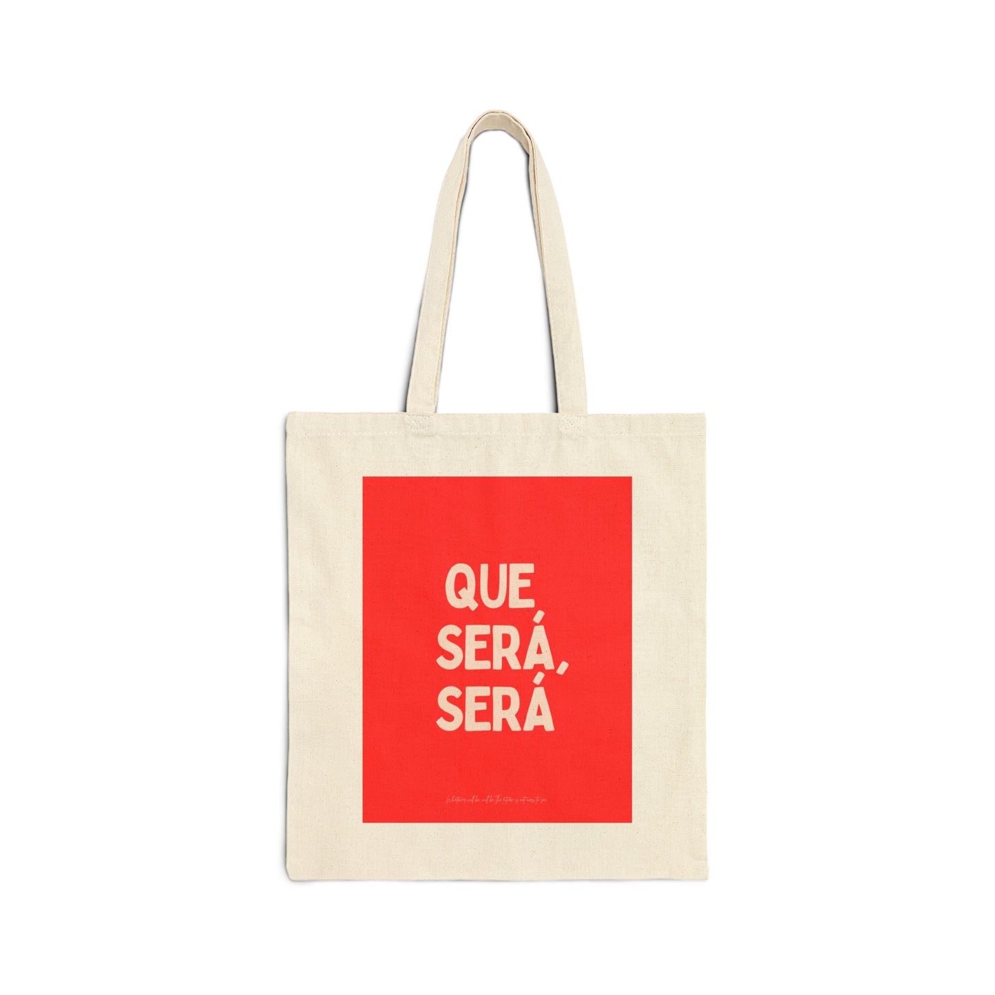 Que Sera, Sera Stylish Tote Bag, Eco-Fashion tote