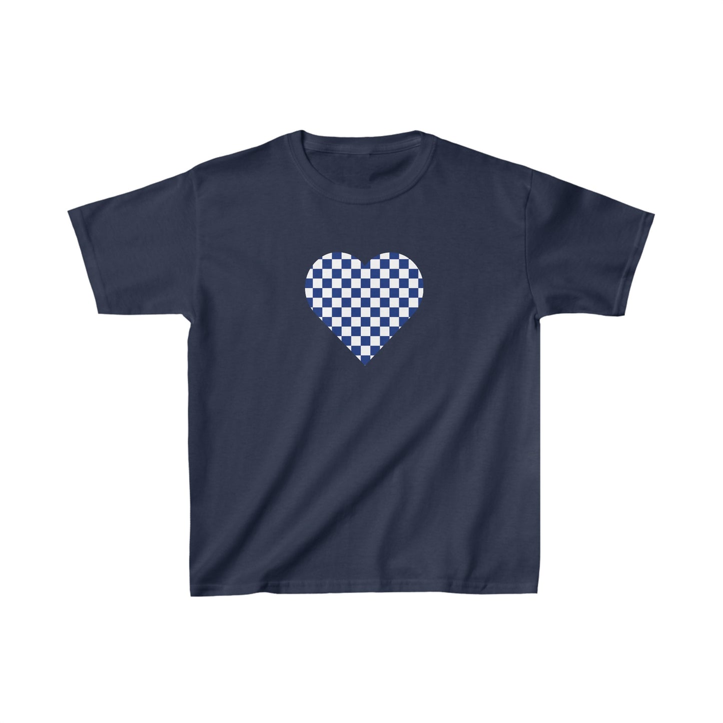 Checkerboard Heart Kids Tee |  Preppy Kids