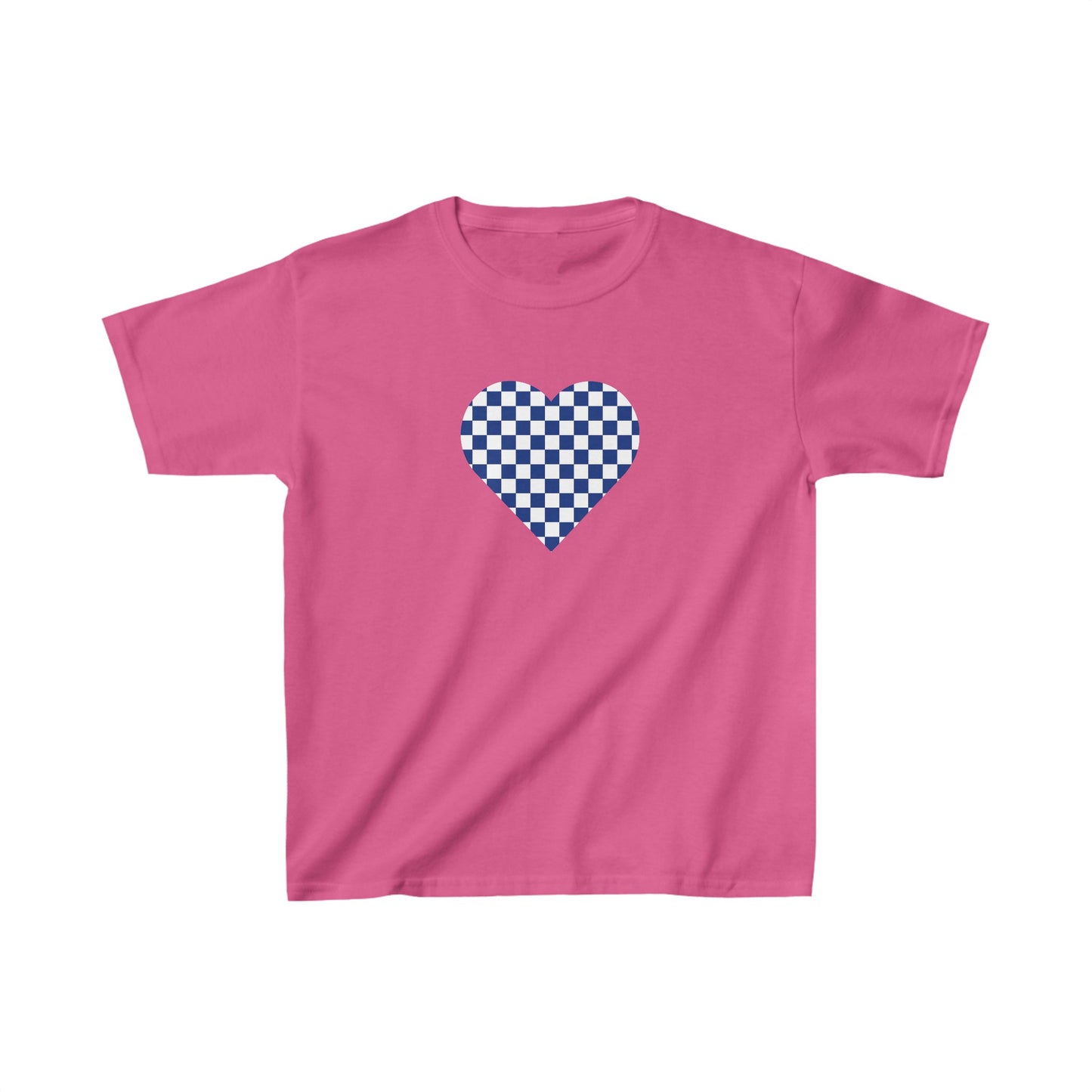 Checkerboard Heart Kids Tee |  Preppy Kids