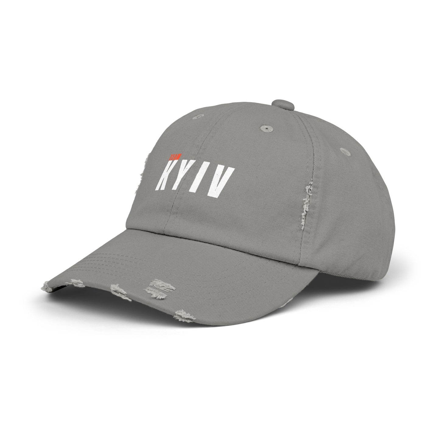 Ukrainian Victory, TEAM KYIV Unisex Distressed Cap