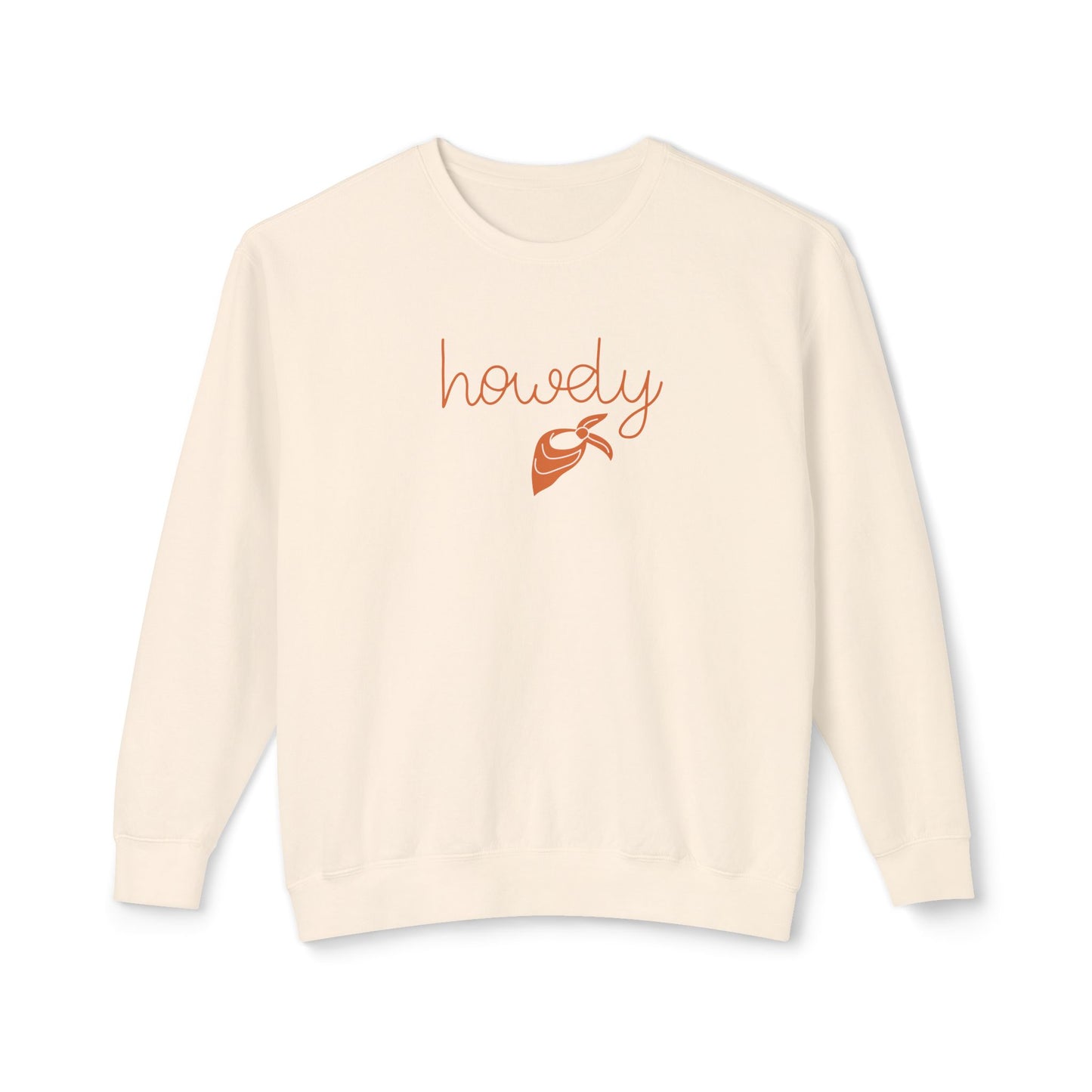 Cowgirl Theme "Howdy"  Sweatshirt