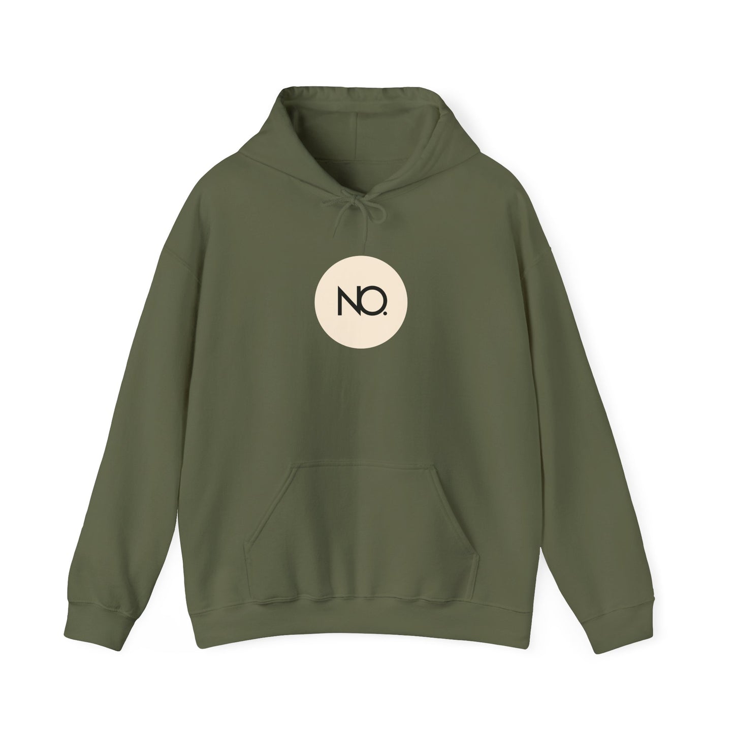 NO is a complete sentence Hoodie