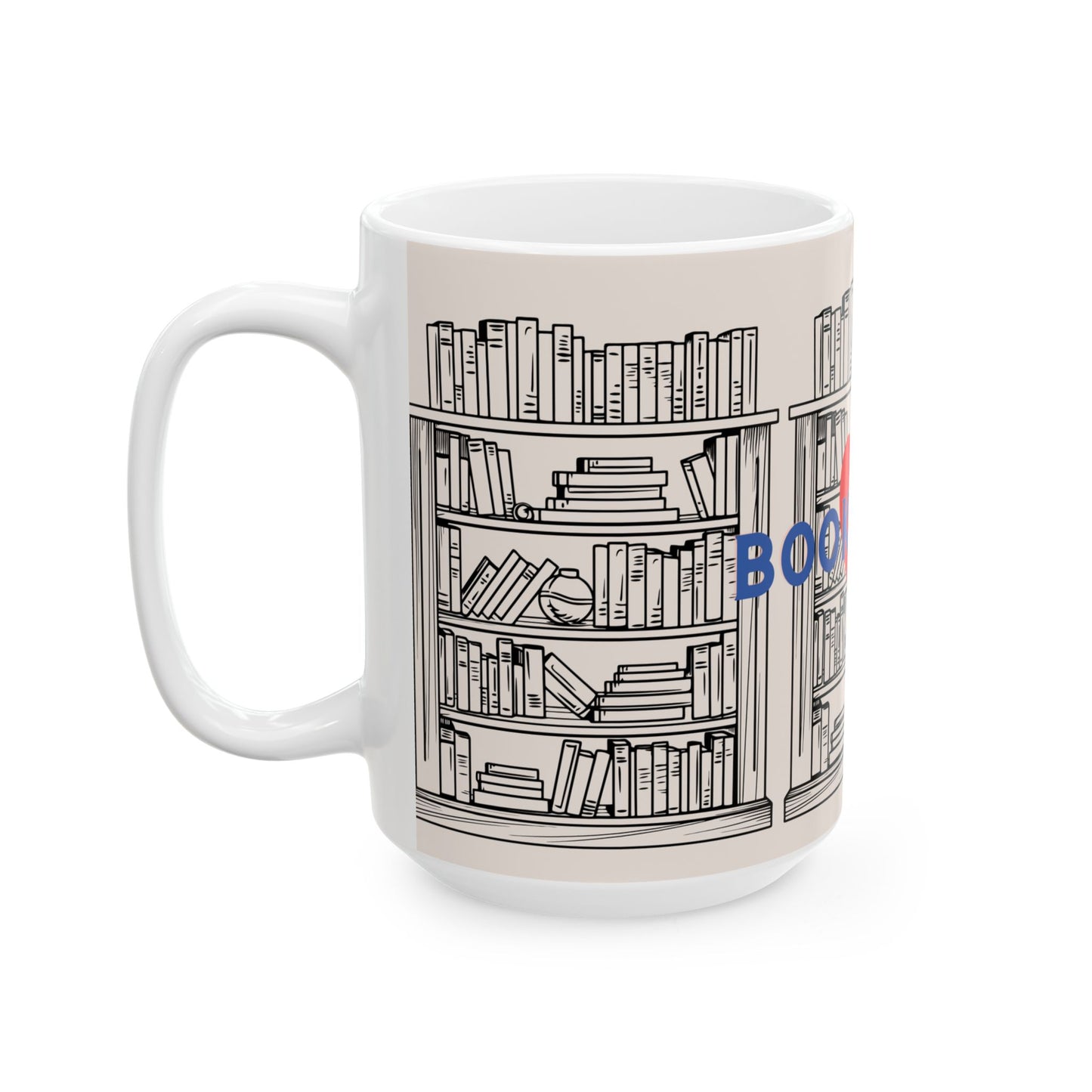 Book Lover Mug - Cozy Coffee Cup for Bibliophiles