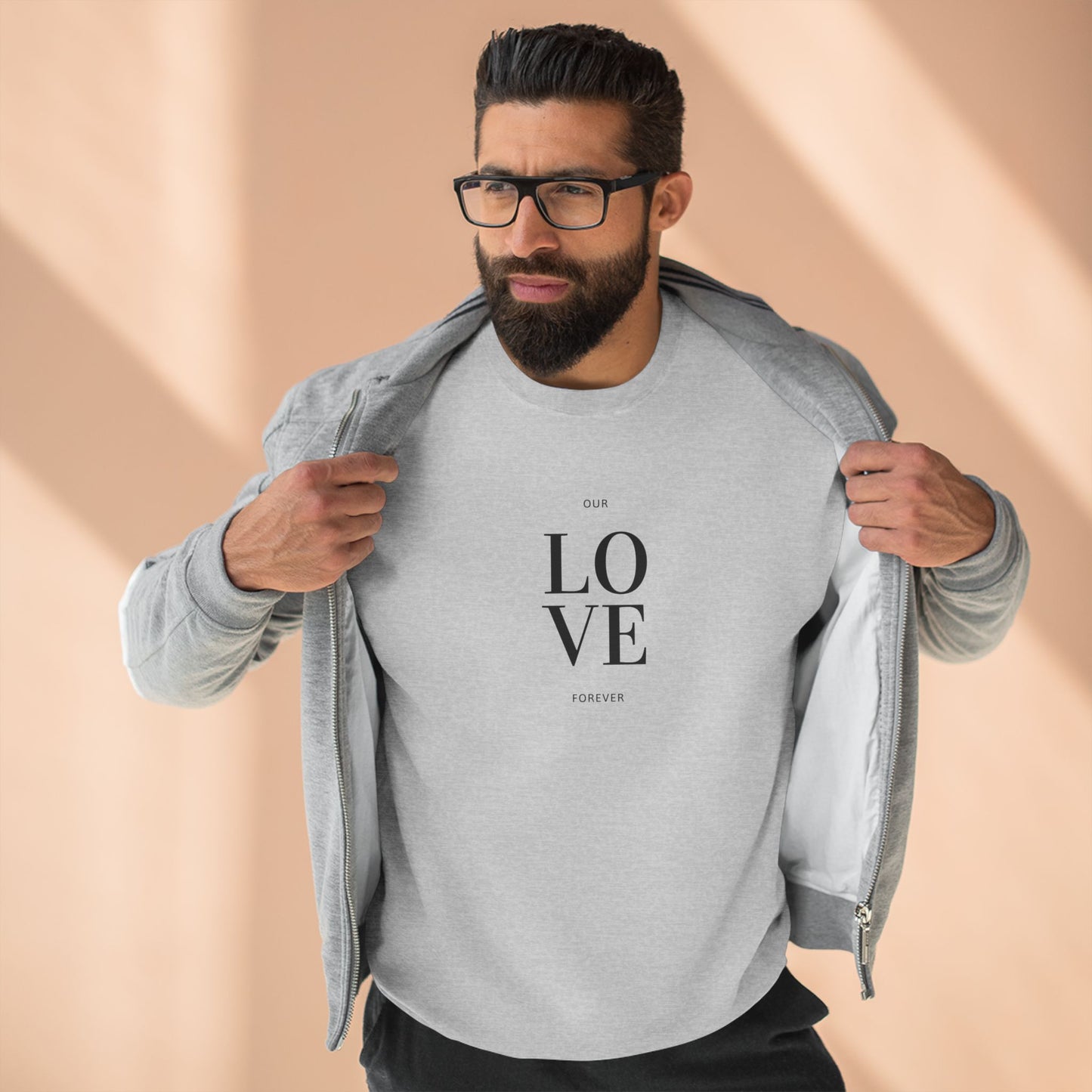 LOVE Forever- Couples Crewneck Sweatshirt