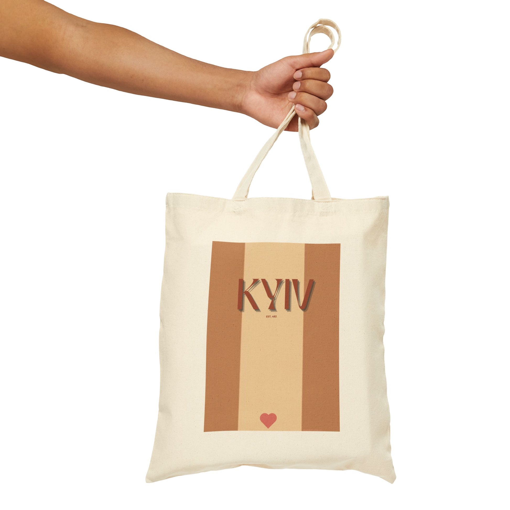 Kyiv City canvas Tote 