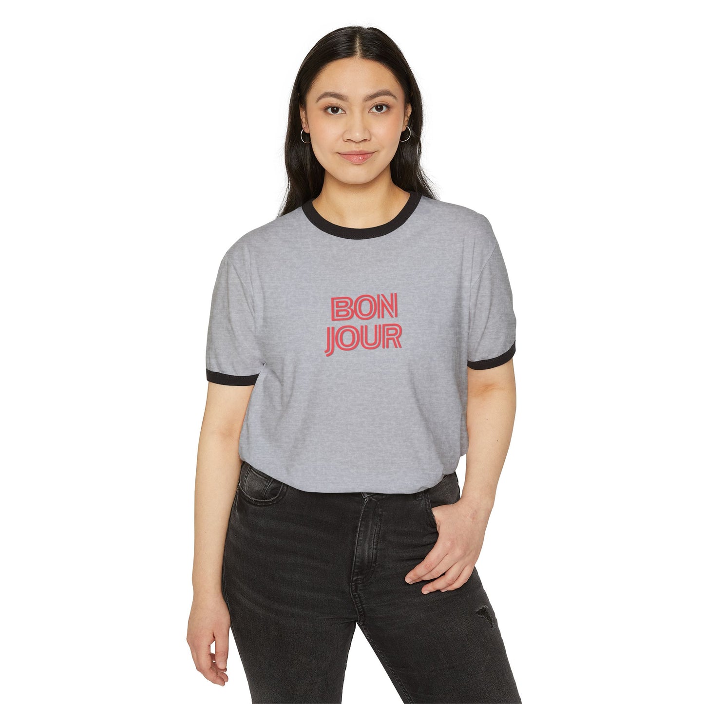  BonJour French Ringer Tee