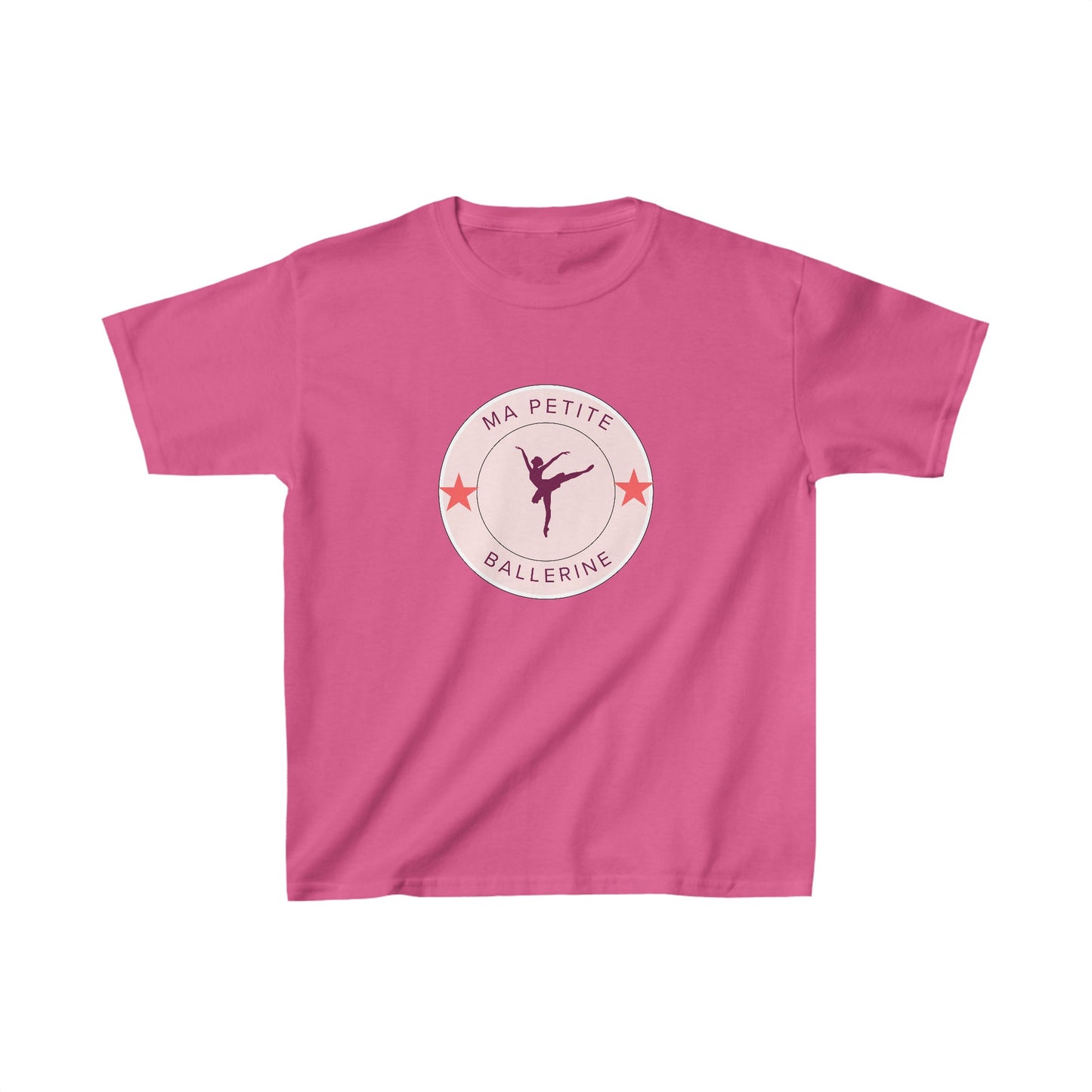 Kids Ballet Tee, Ma Petite Ballerine, French Preppy