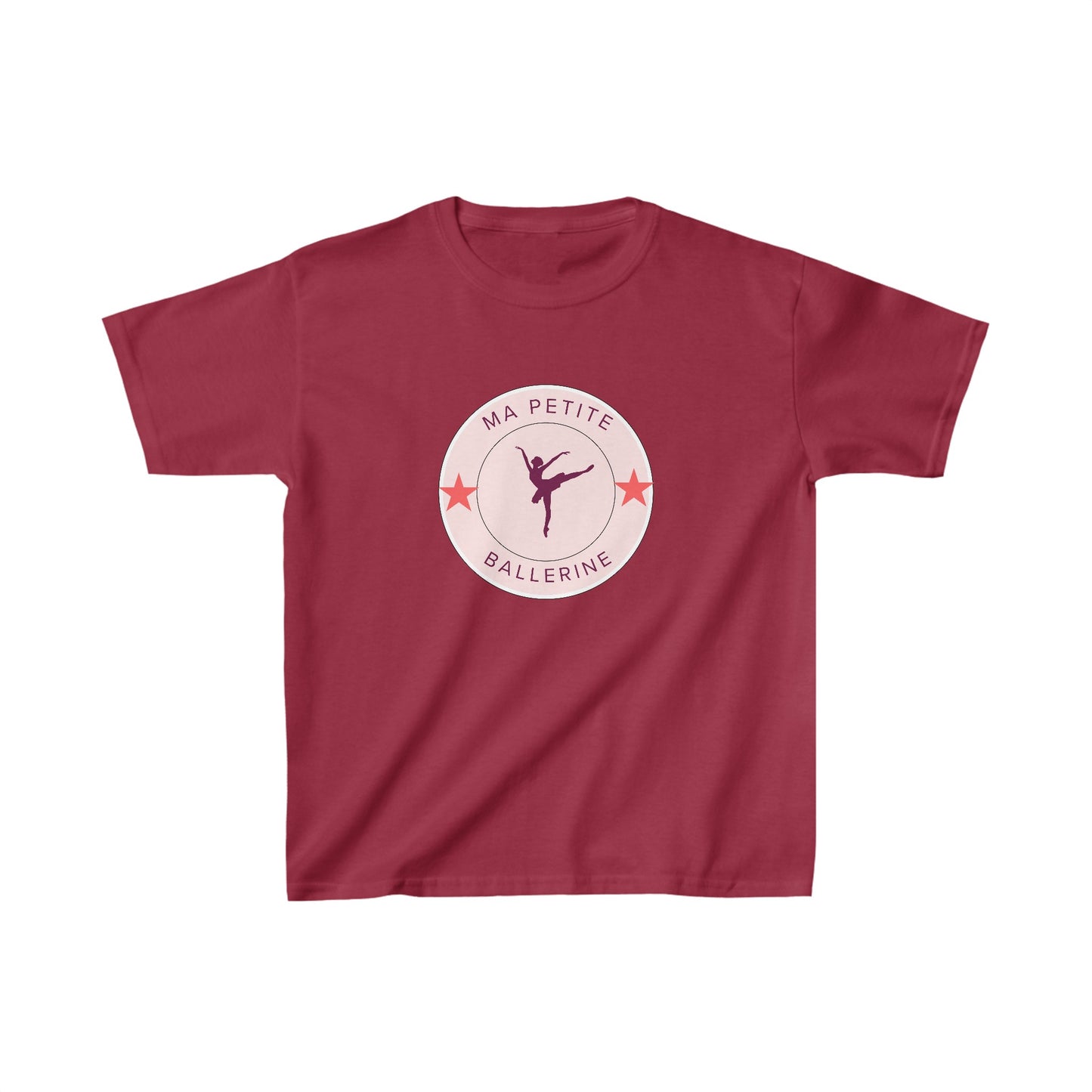 Kids Ballet Tee, Ma Petite Ballerine, French Preppy