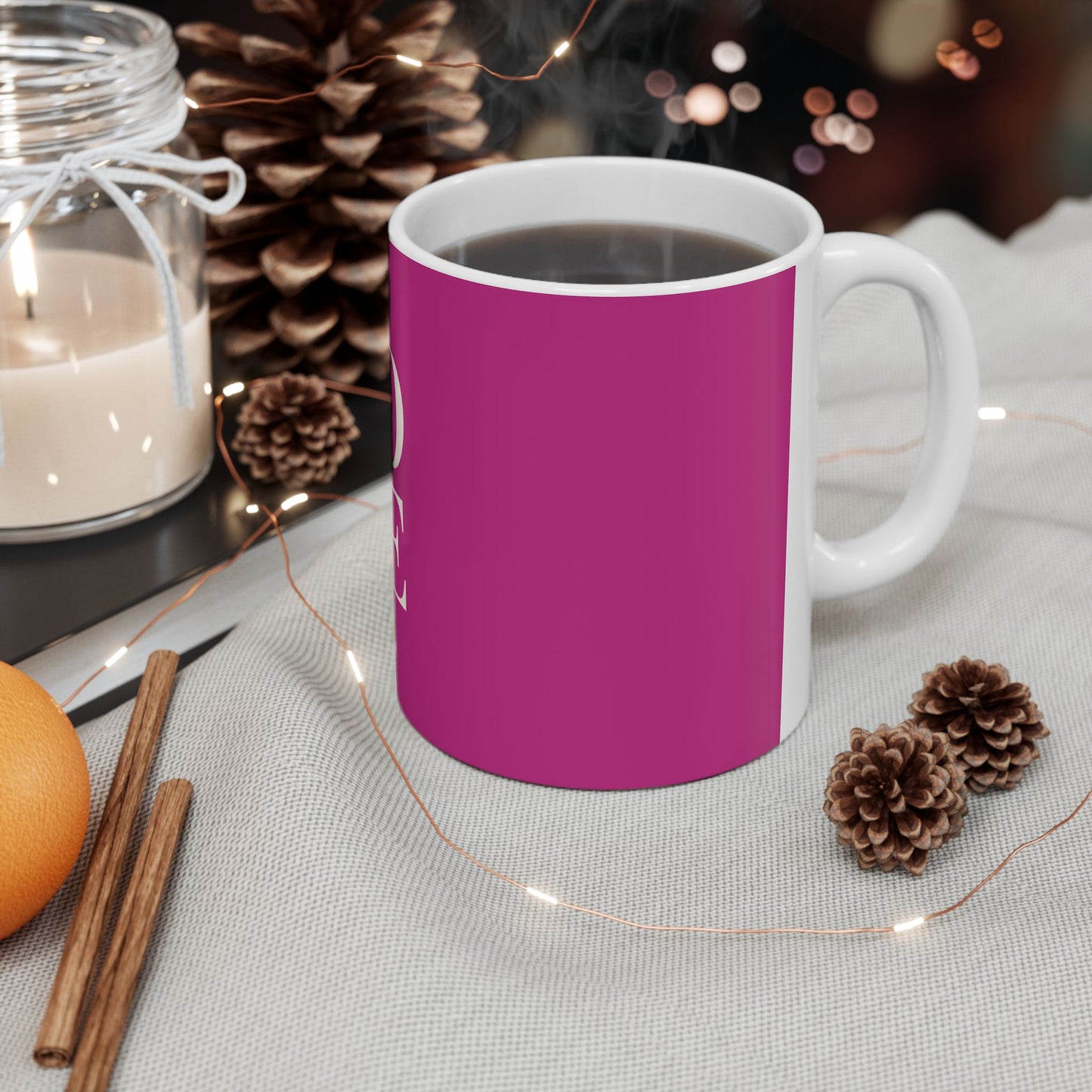 Classic Pink LOVE Mug